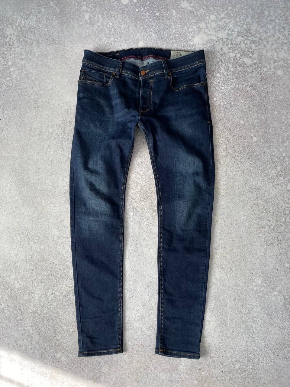 Diesel × Diesel Black Gold × Vintage Vintage Diesel SLEENKER Denim Pants Big Logo Y2K Ultra Rare Size US 30 / EU 46 - 4 Thumbnail