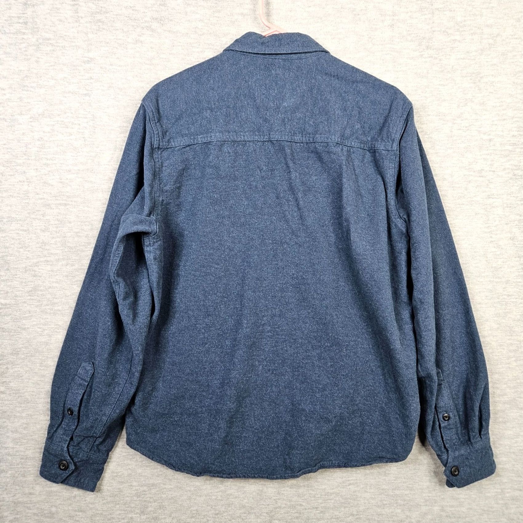 Vintage Grizzly Button-Up Shirt Men's Blue Cotton Flannel Size M Size US M / EU 48-50 / 2 - 4 Thumbnail