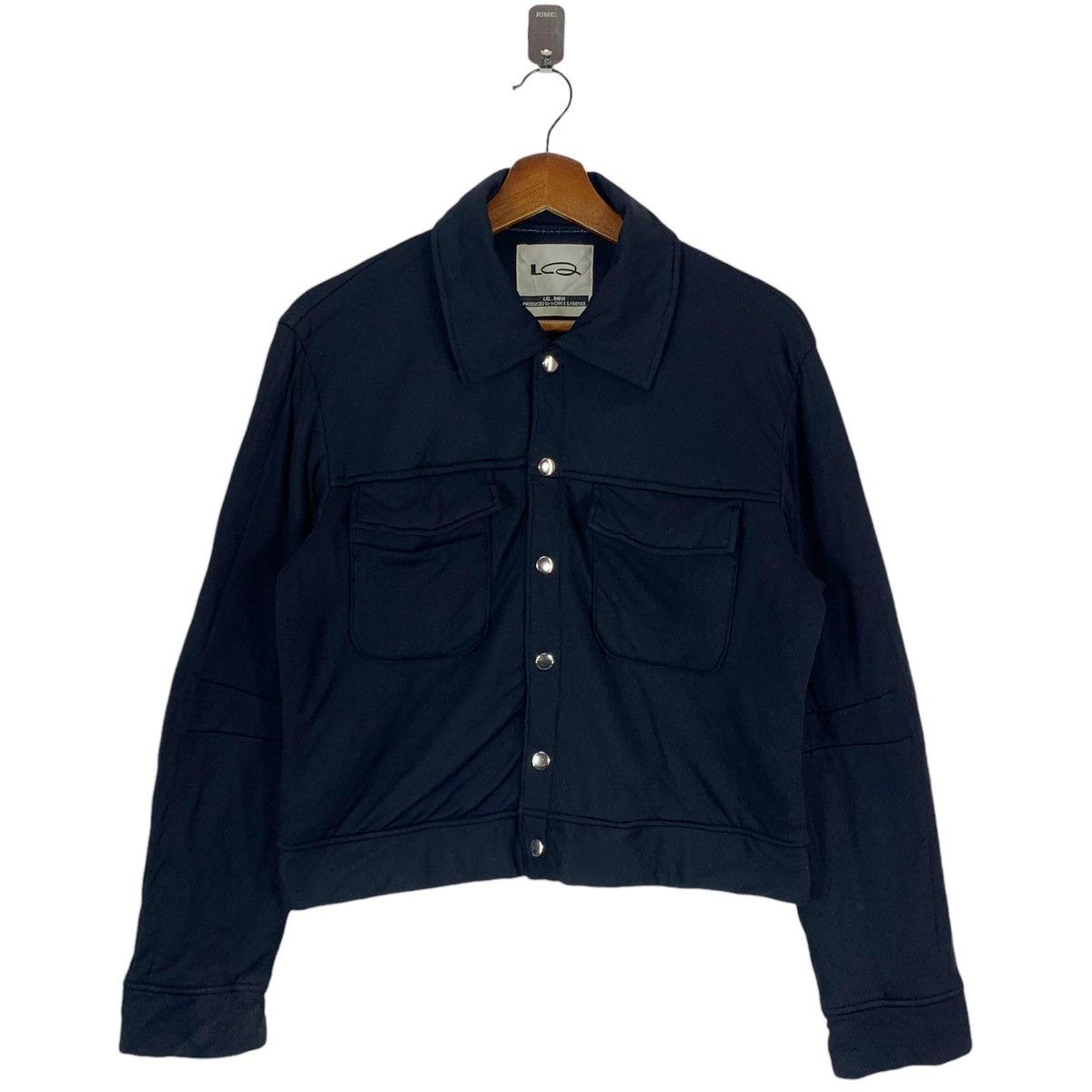 Yohji Yamamoto VINTAGE LQ YOHJI YAMAMOTO SNAP BUTTON JACKET Size US M / EU 48-50 / 2 - 1 Thumbnail