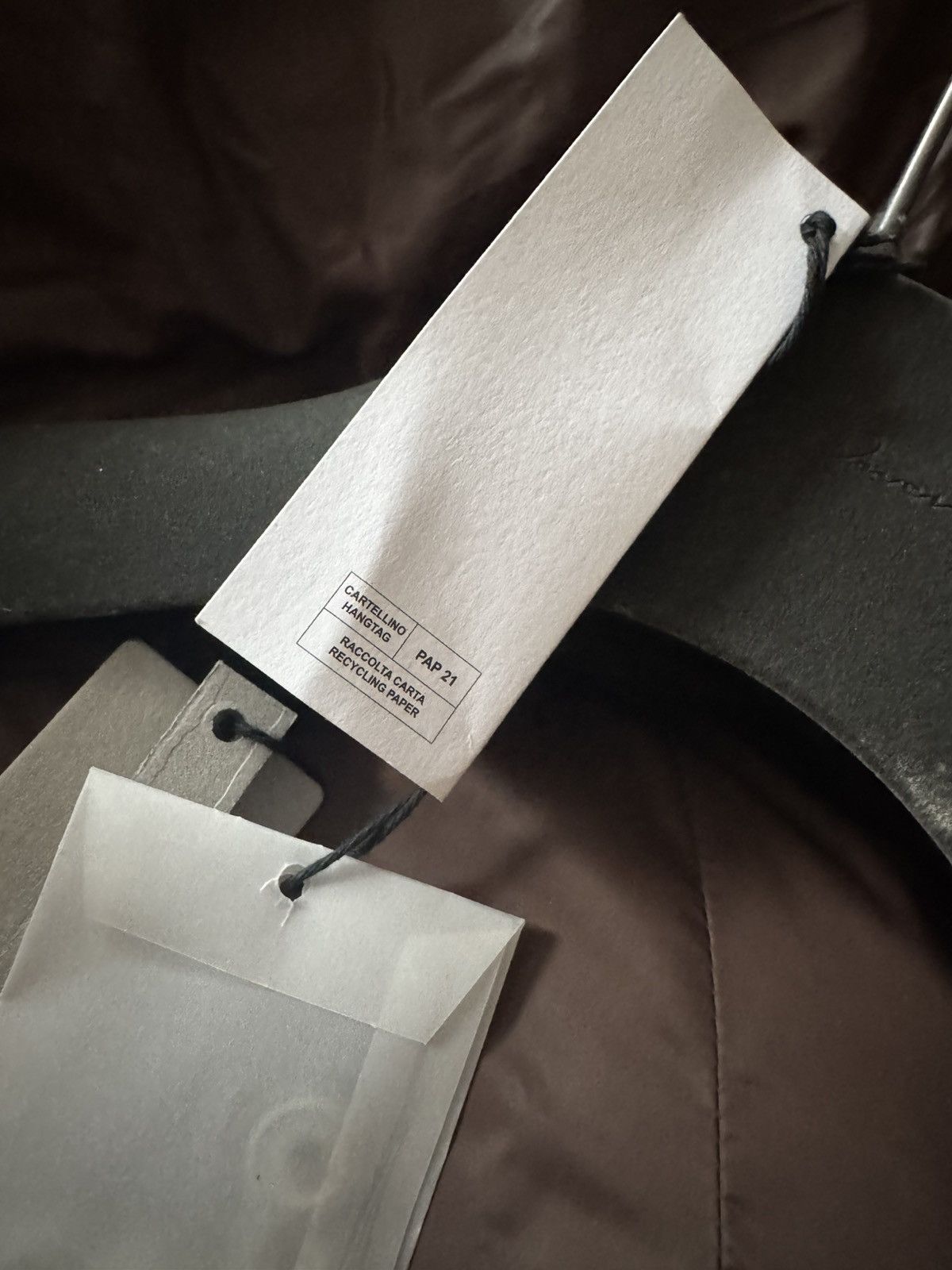 Rick Owens Rick Owens Babel Mountain Cropped Duvet Jacket Nylon Brown Size US M / EU 48-50 / 2 - 4 Thumbnail