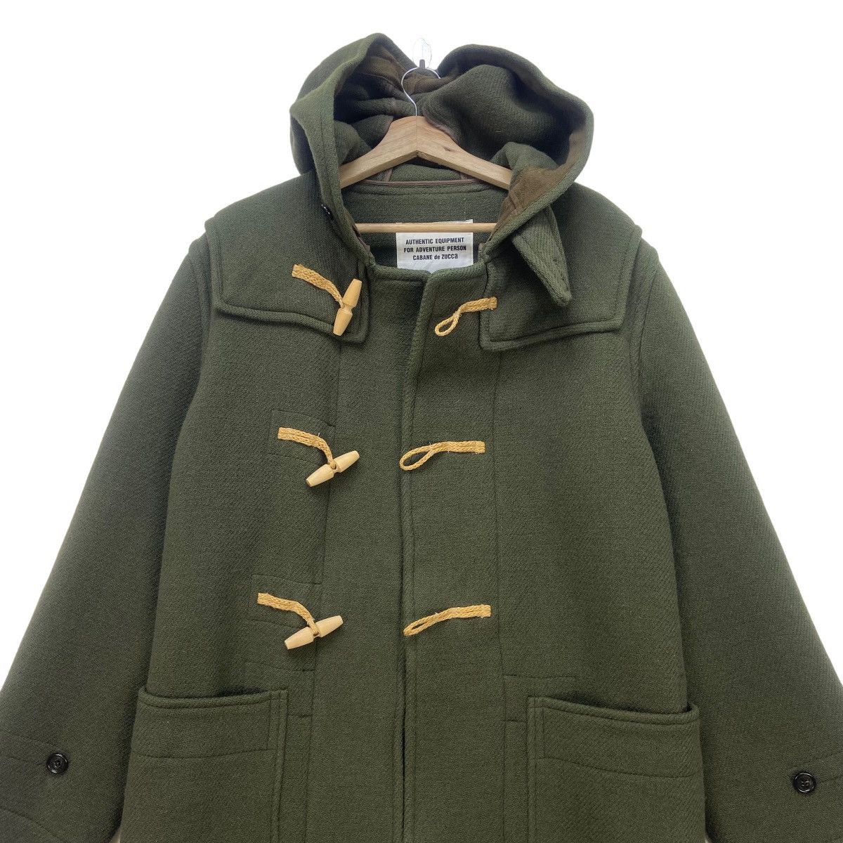 CABANE de ZUCCa Cabane de Zucca by Issey Miyake Wool Duffle Coat Size US S / EU 44-46 / 1 - 5 Thumbnail