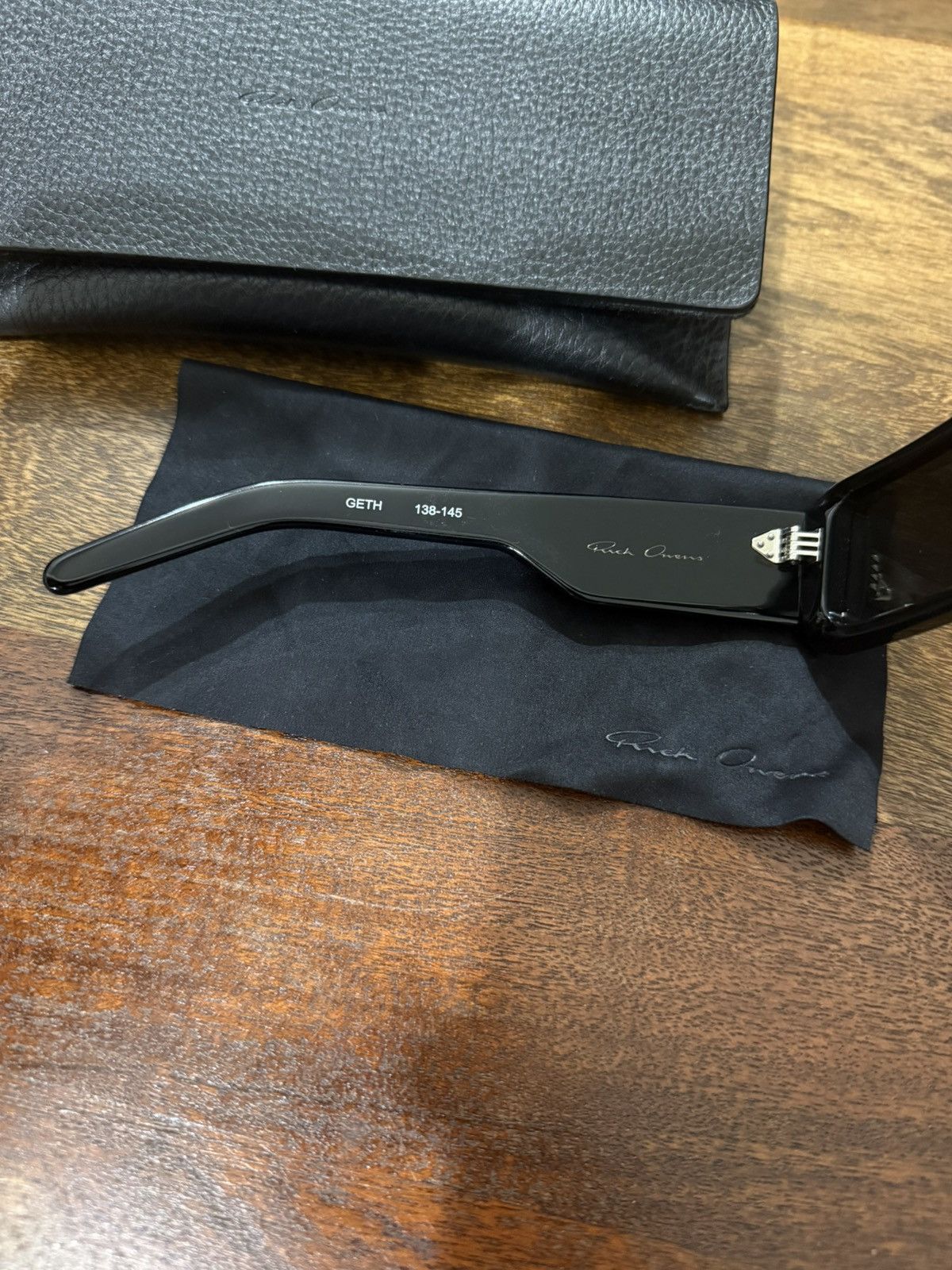 Rick Owens F/W 21 Geth Sunglasses Size ONE SIZE - 6 Thumbnail