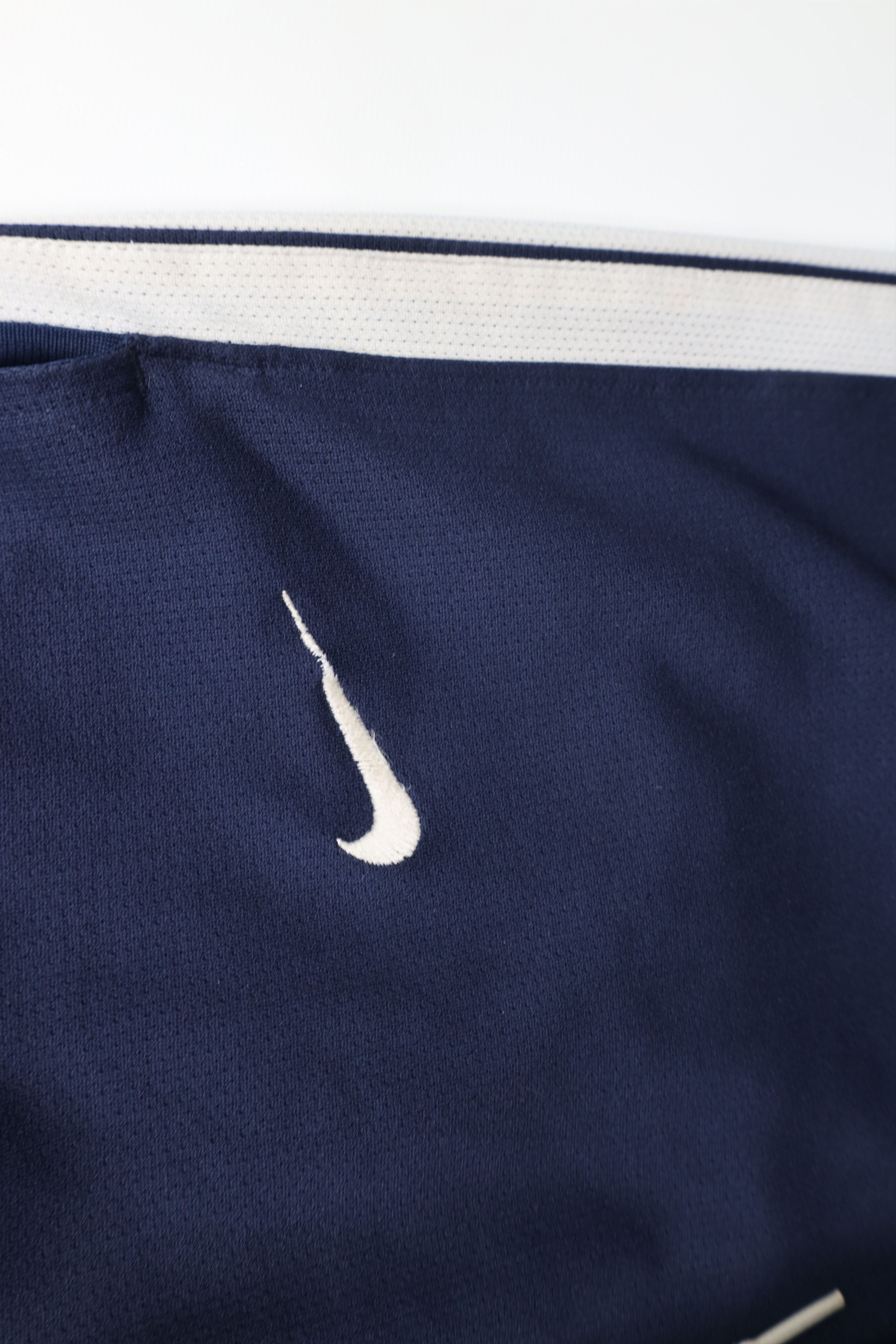 Nike Vintage Nike Basketball Wide Leg Sweatpants Pants Blue Size US 36 / EU 52 - 7 Thumbnail