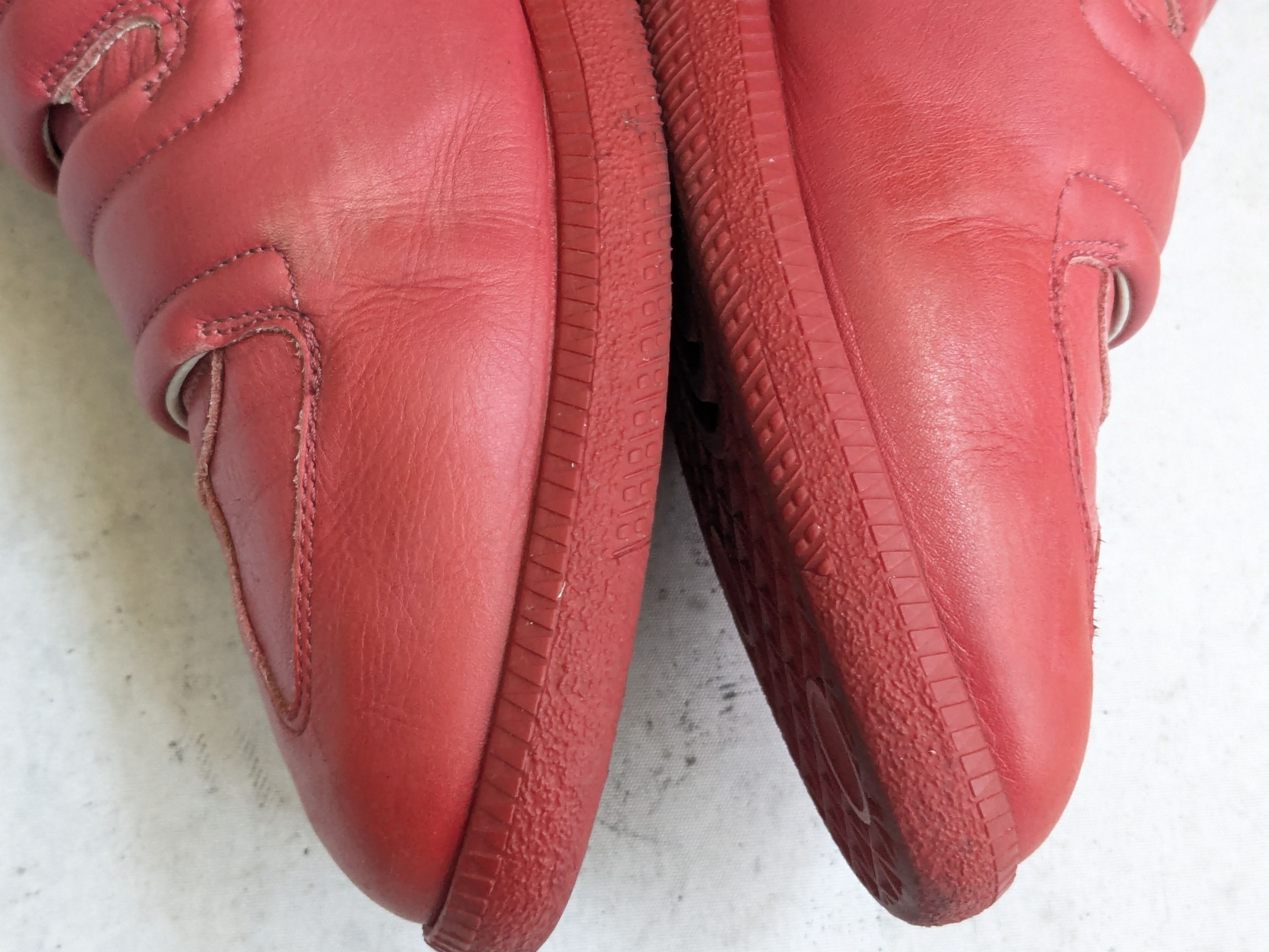 Maison Margiela Maison Margiela Clinic Sneakers Red 11 44 Mid Tops Leather Size US 11 / EU 44 - 9 Thumbnail