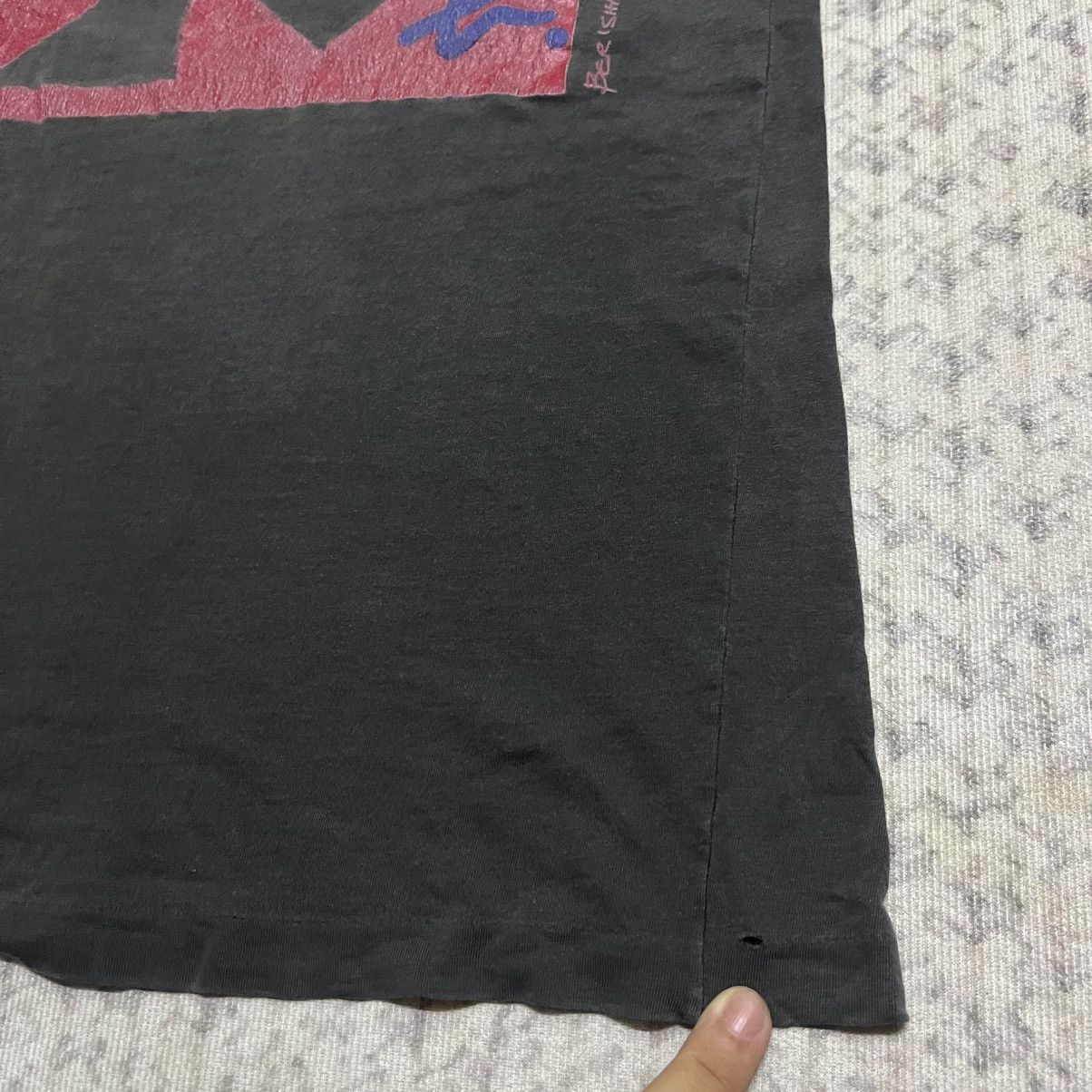 agnes b. Rare Distressed Vintage80s/90s Agnes B. Love Graphic Tees Size US XS / EU 42 / 0 - 12 Thumbnail