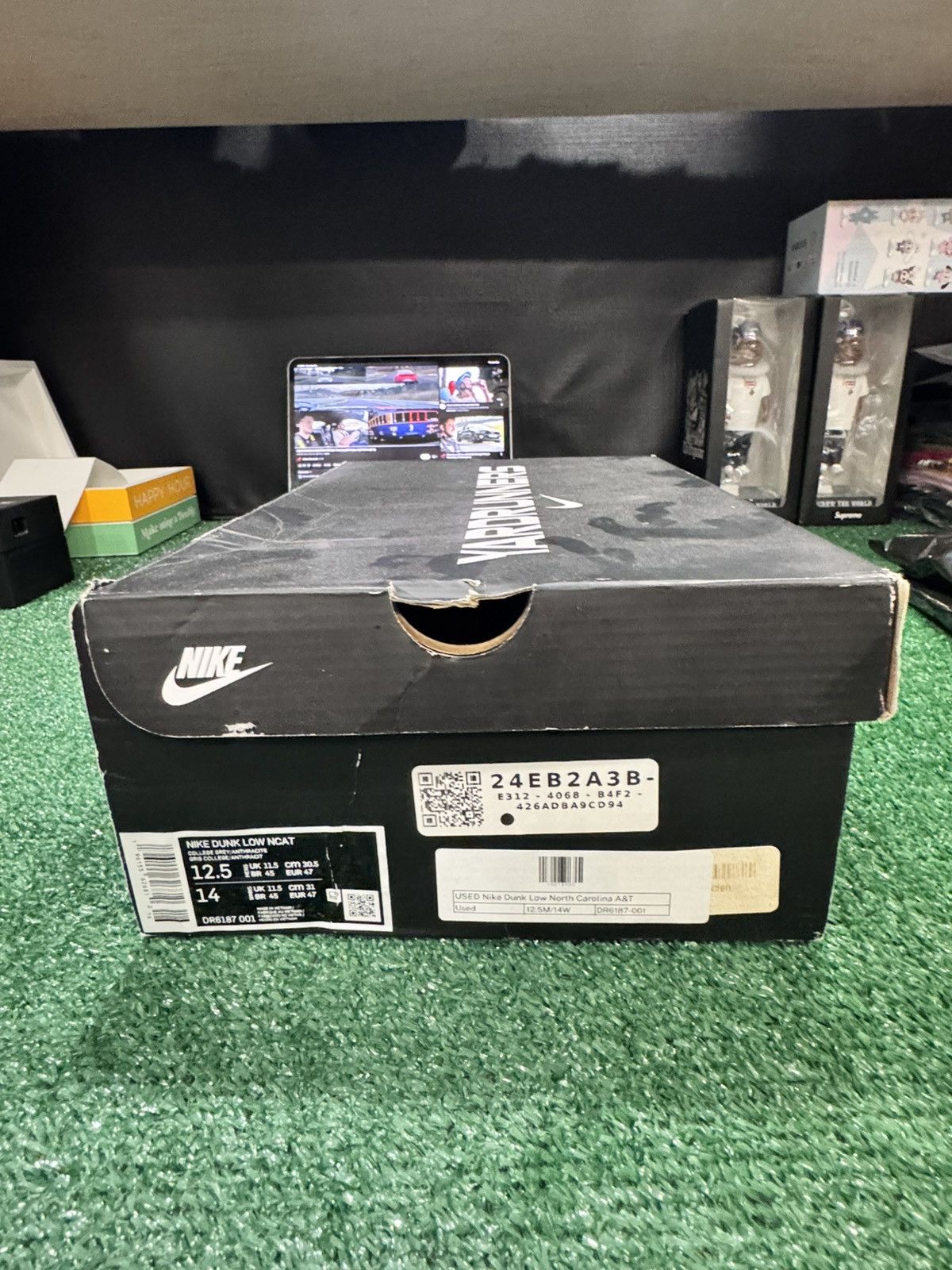 Nike Nike dunk low att north Carolina clean size 12.5 Size US 12.5 / EU 45-46 - 12 Thumbnail