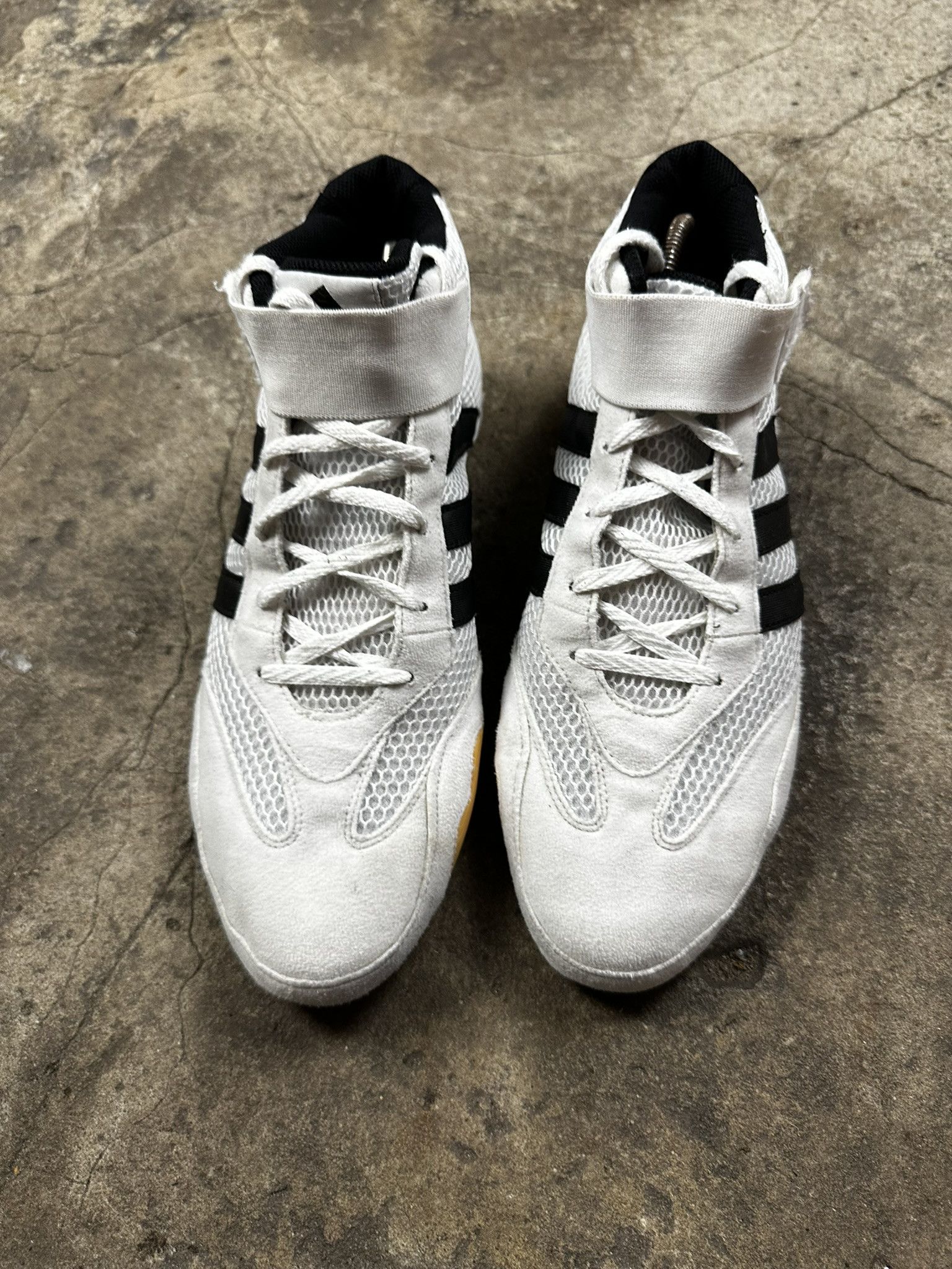 Adidas 2000s Adidas Boxing Wreslintg Biker Hi Y2k Boots 00s Size US 10.5 / EU 43-44 - 4 Thumbnail