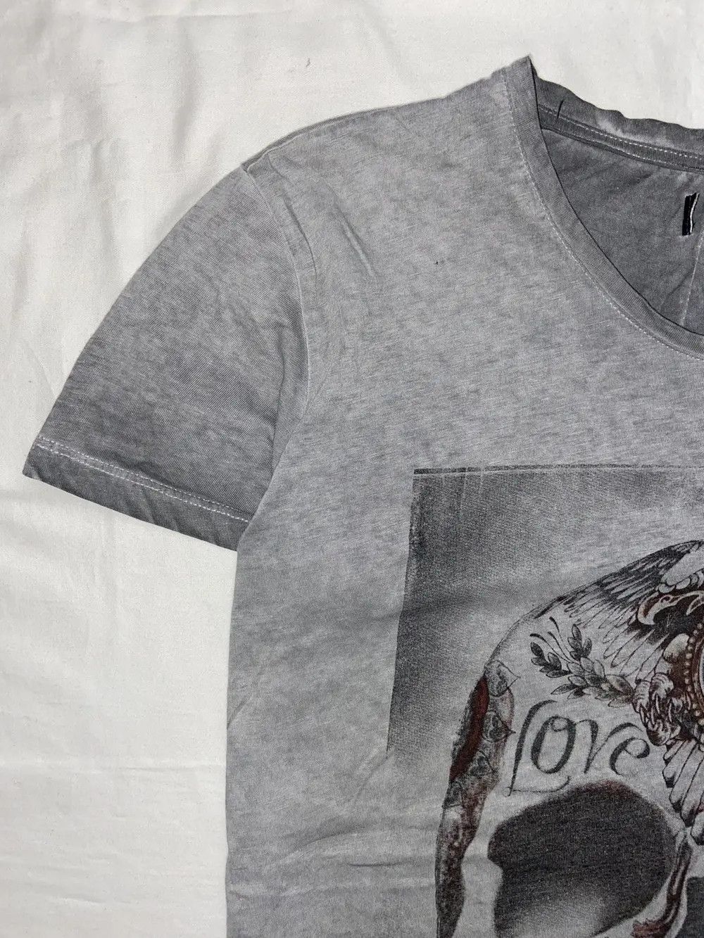 Affliction VINTAGE SKULLS Y2K TEE T SHIRT AFFLICTION JAPANESE SKATE Size US M / EU 48-50 / 2 - 10 Thumbnail