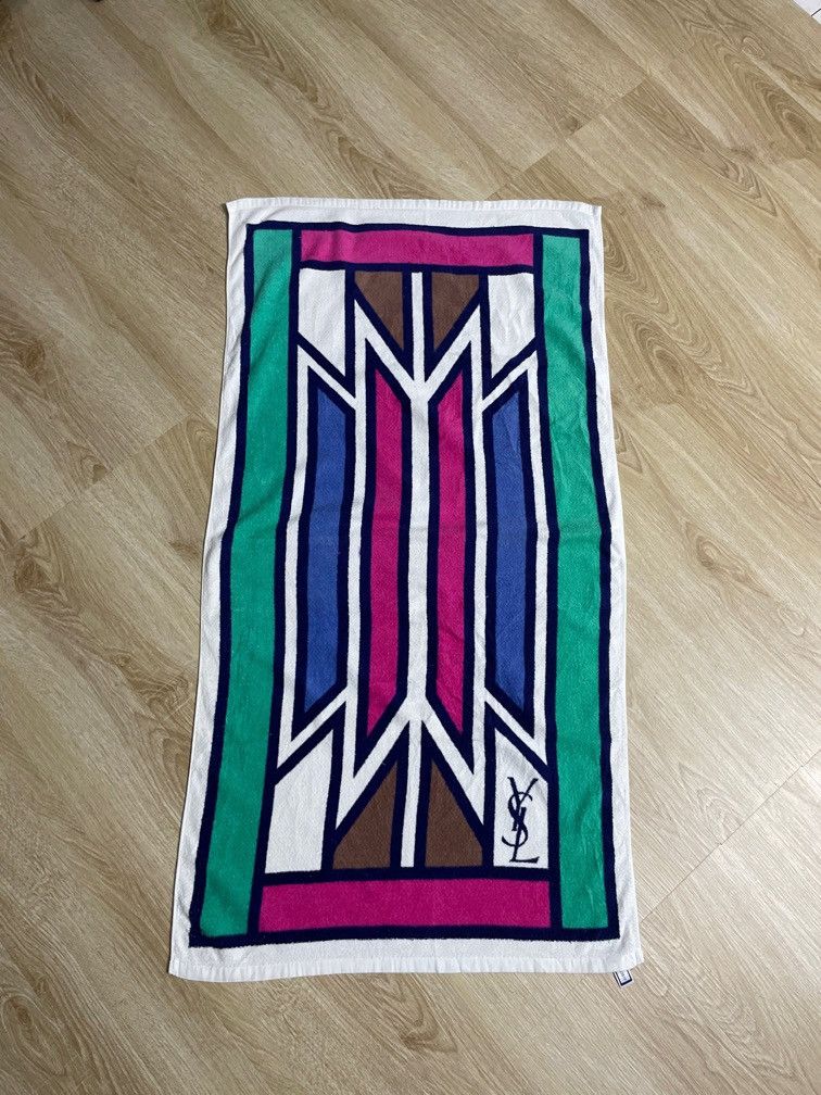 Vintage × Yves Saint Laurent YvesSaintLaurent Adult Towel Size ONE SIZE - 1 Thumbnail