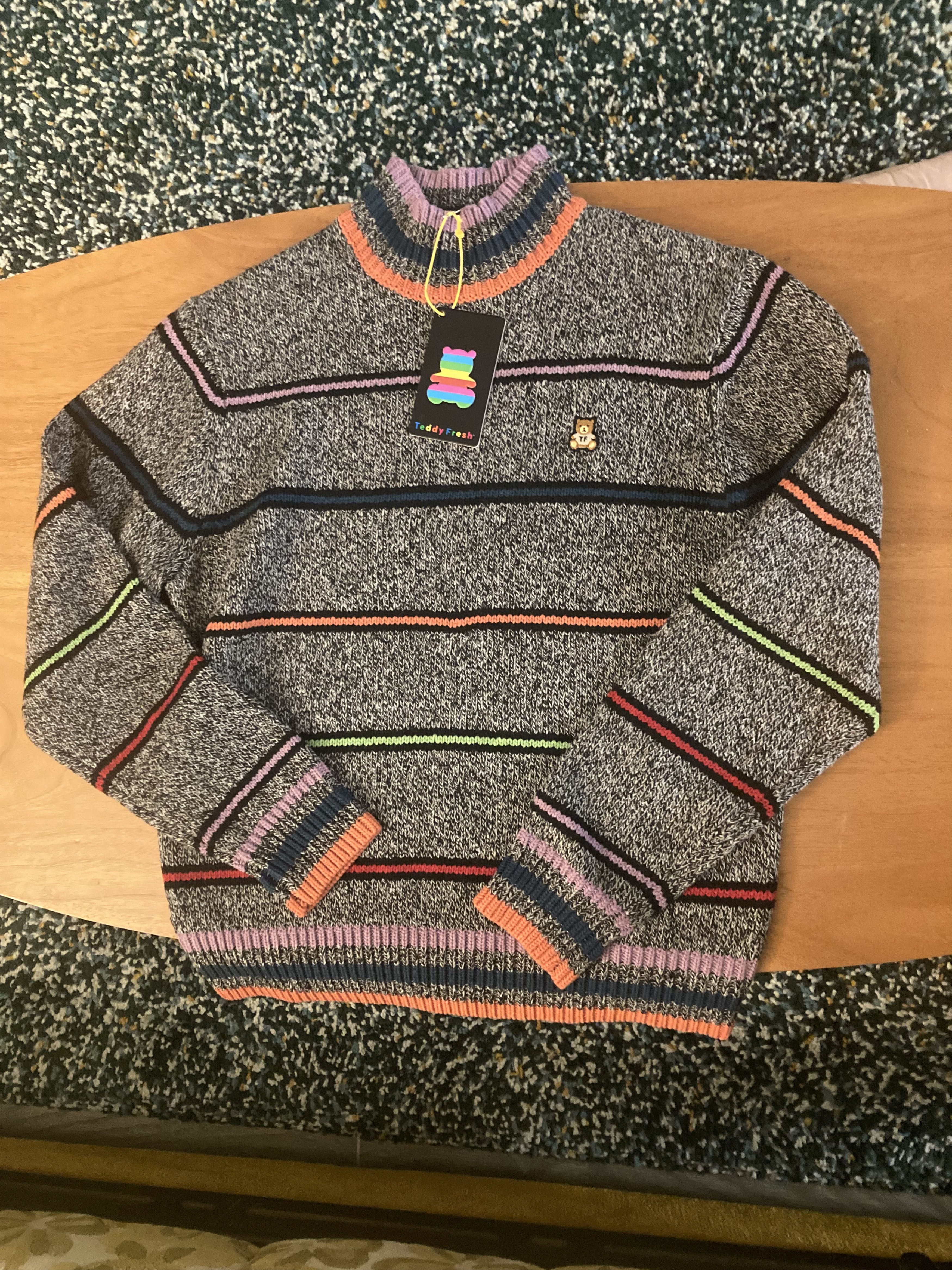 Teddy Fresh Teddy Fresh 80s Marled Sweater