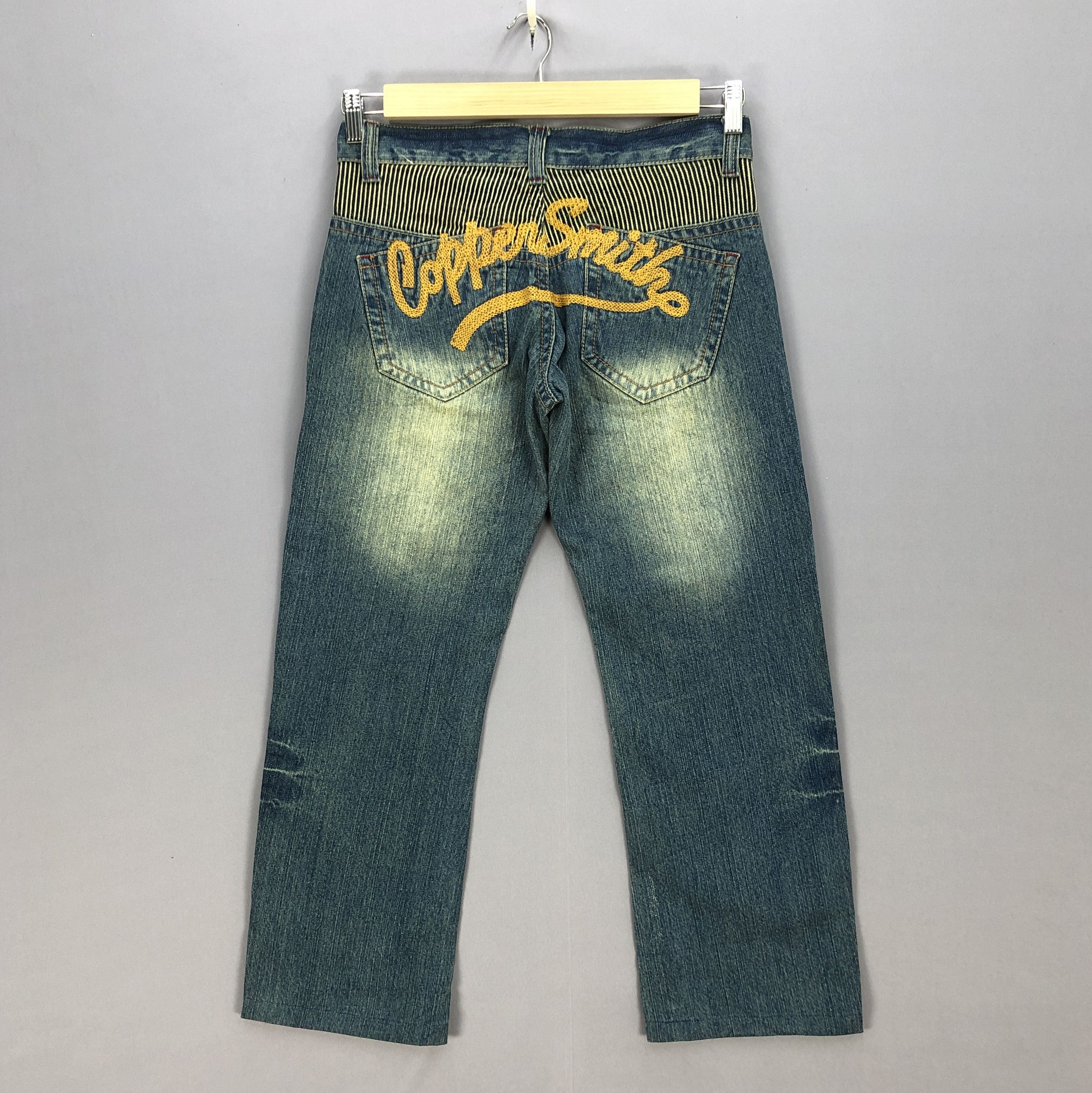 Jean Vintage Copper Smith Distressed Jeans Denim Pants Size US 32 / EU 48 - 1 Thumbnail