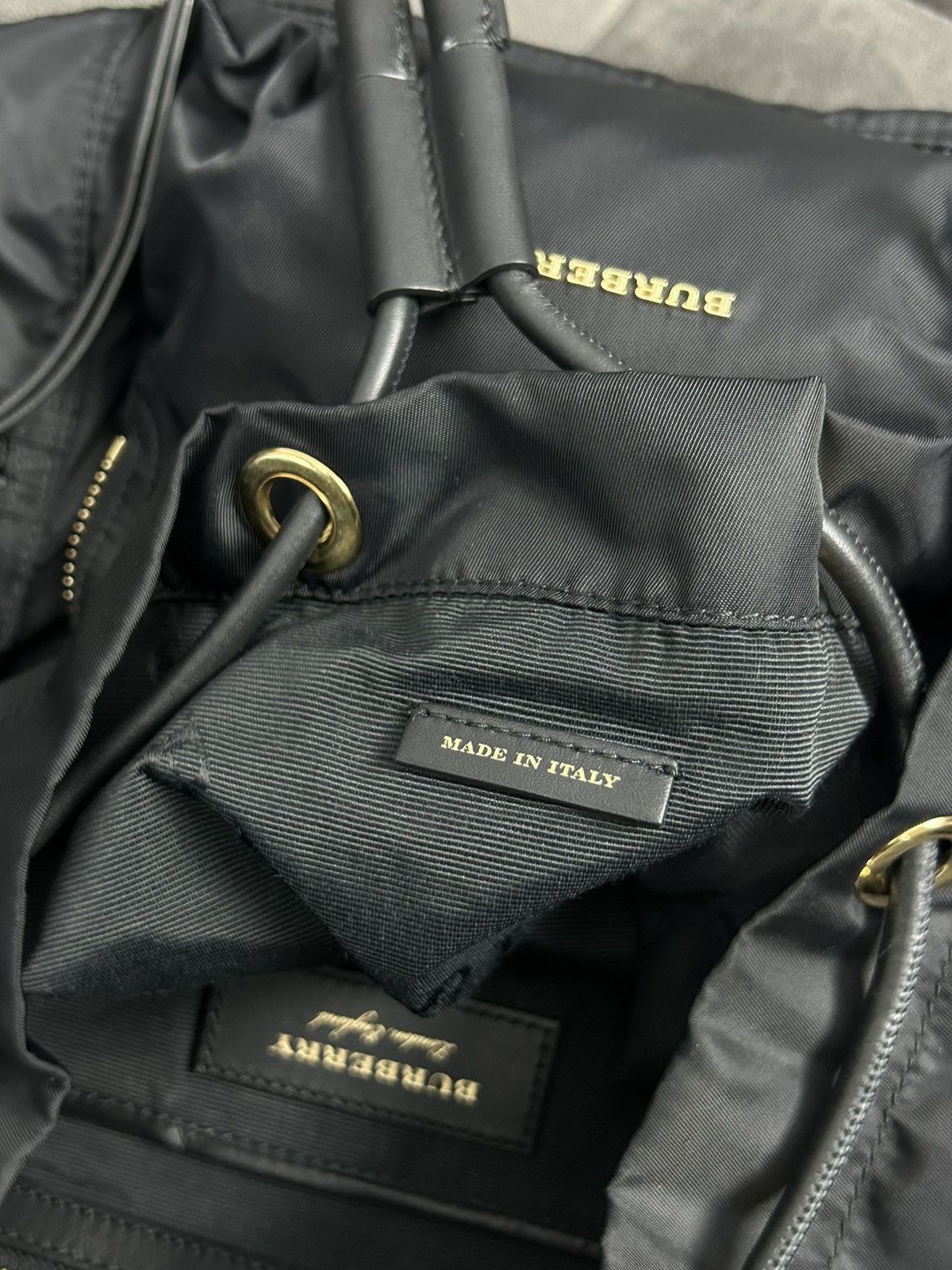 Burberry Burberry Black Nylon Backpack Luxury Designer Bag Size ONE SIZE - 8 Thumbnail