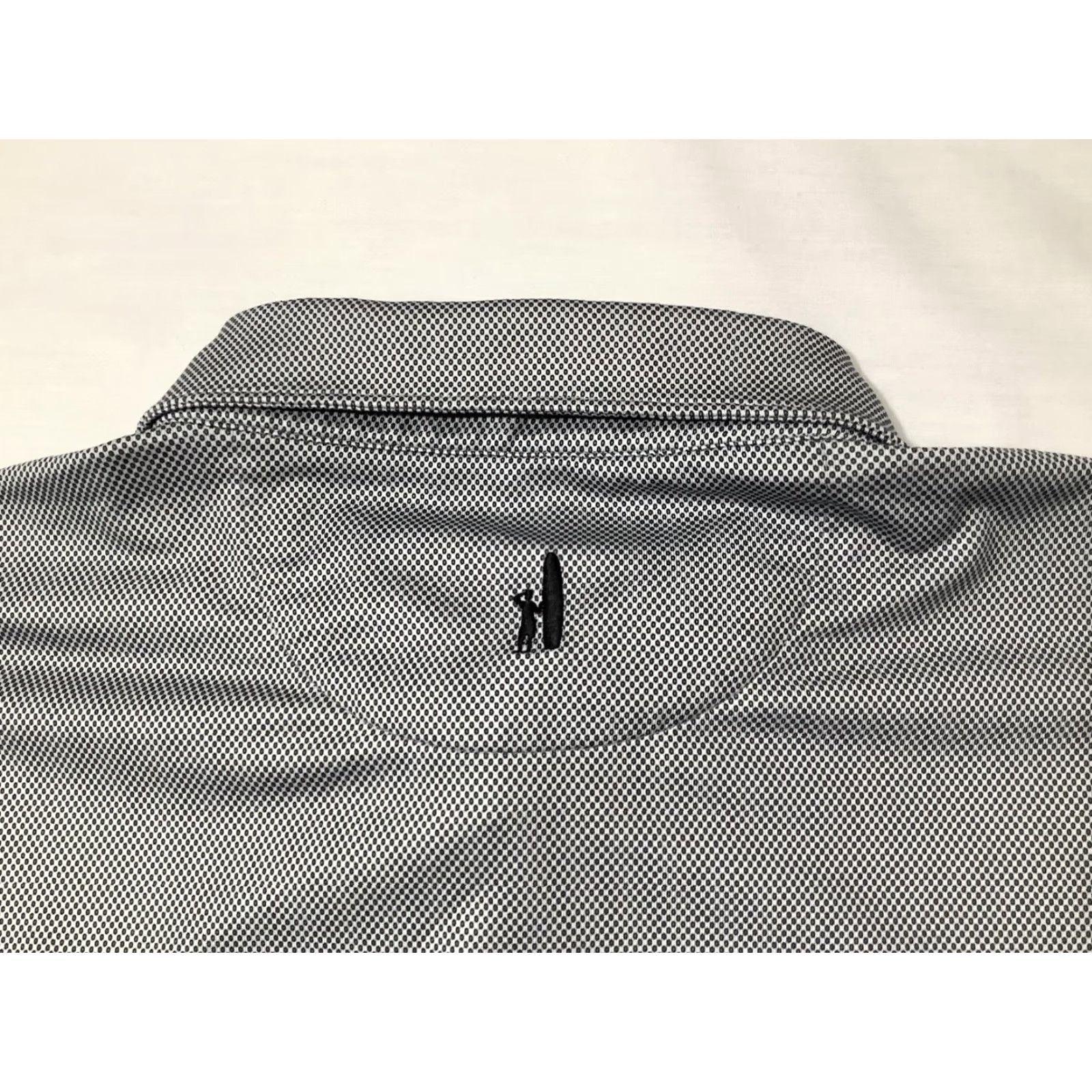 johnnie-O Johnnie-O Polo Shirt Mens L Gray Hoag Classic Golf Performance Stretch Polo Shirt Mens L Gray Polka Dot Conference Embroidered Logo Size US L / EU 52-54 / 3 - 7 Thumbnail