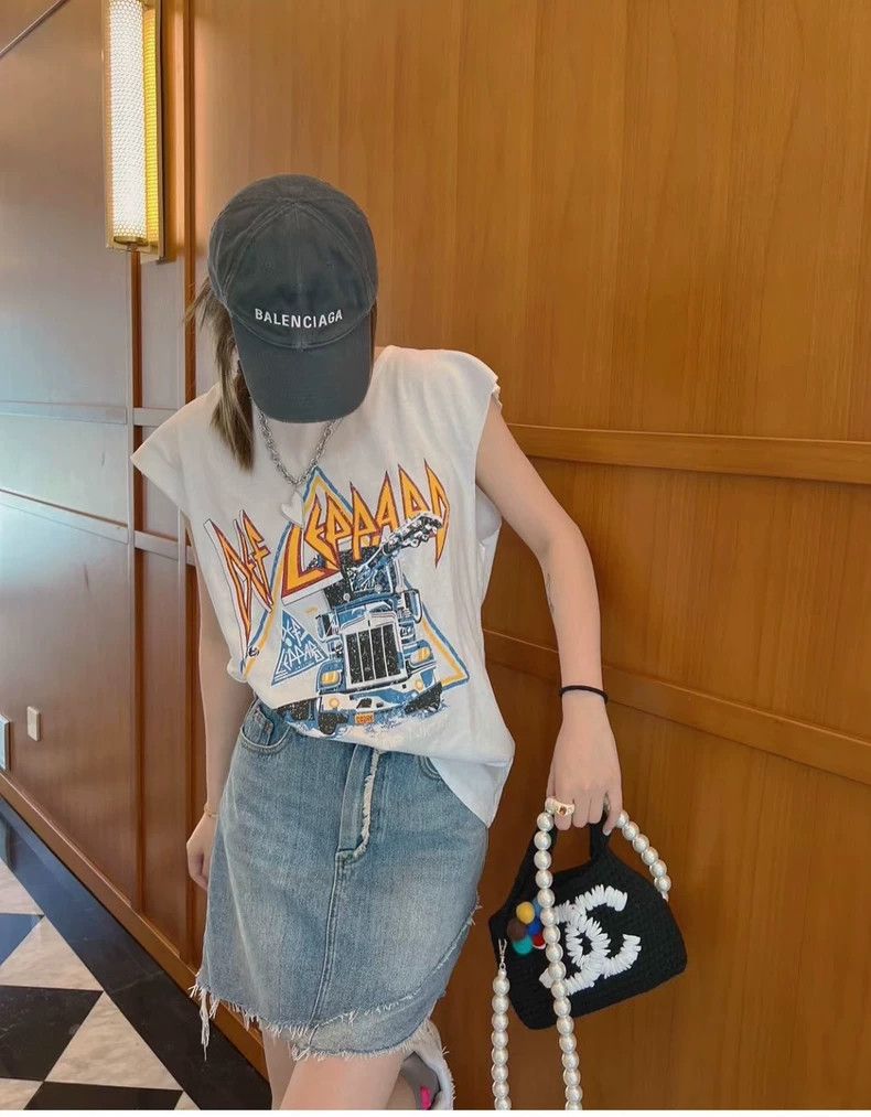 Balenciaga Balenciaga Washed and worn-out embroidered logo baseball ca Size ONE SIZE - 5 Thumbnail
