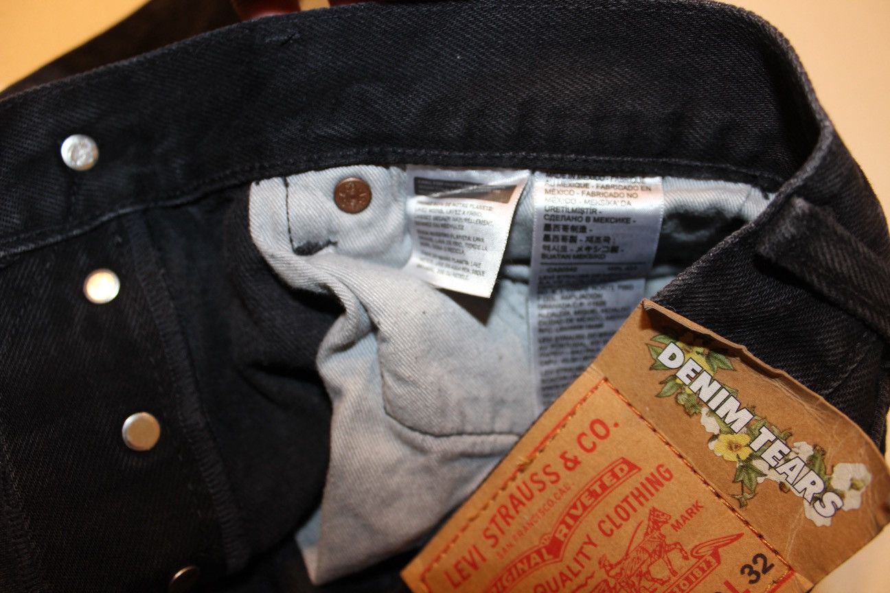 DENIM TEARS Denim Tears Black Size US 30 / EU 46 - 14 Thumbnail