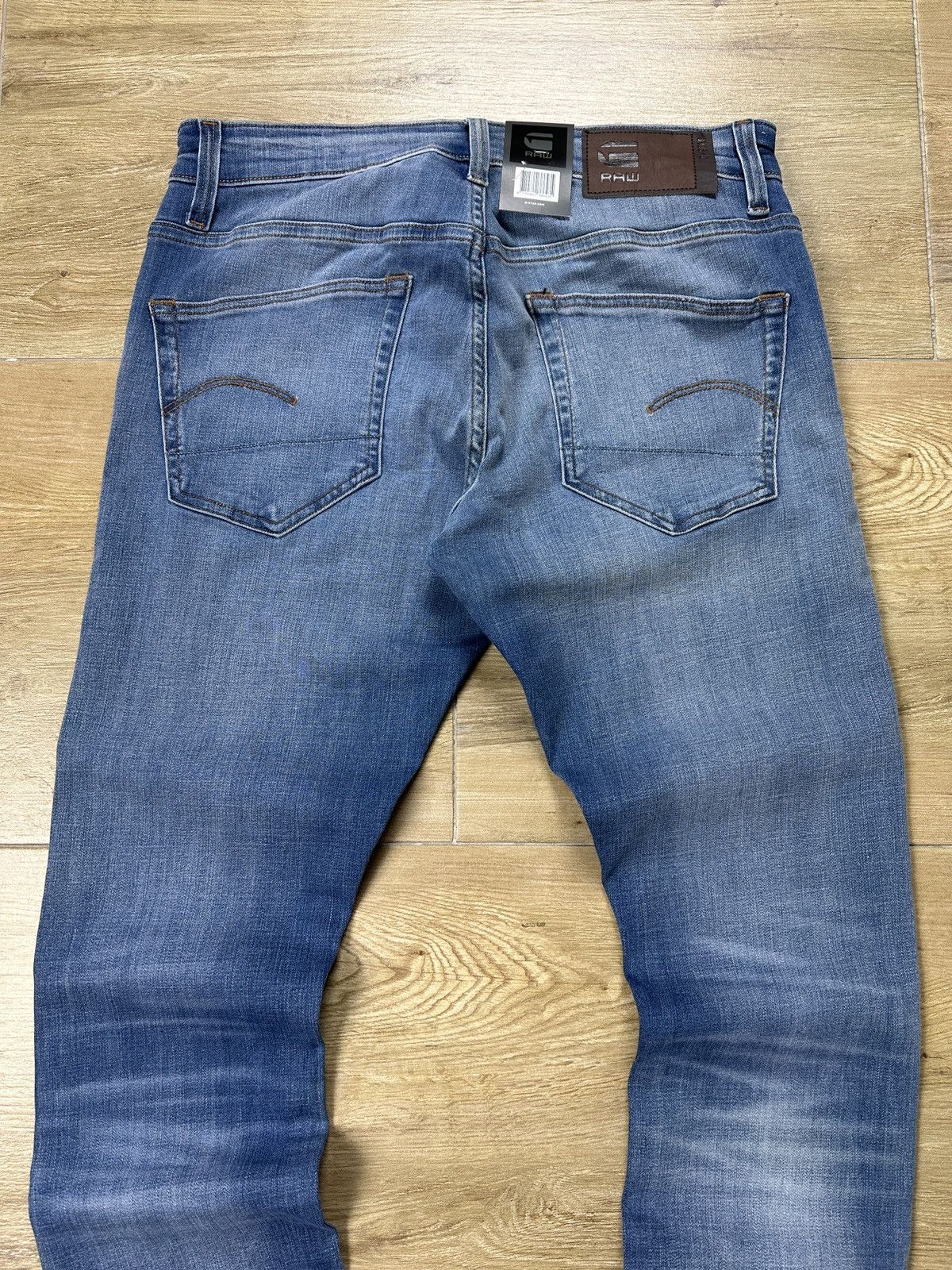 G-Star NEW🏷️ G-Star Raw 3301 Deconstructed Skinny Denim Jeans Size US 31 - 9 Thumbnail