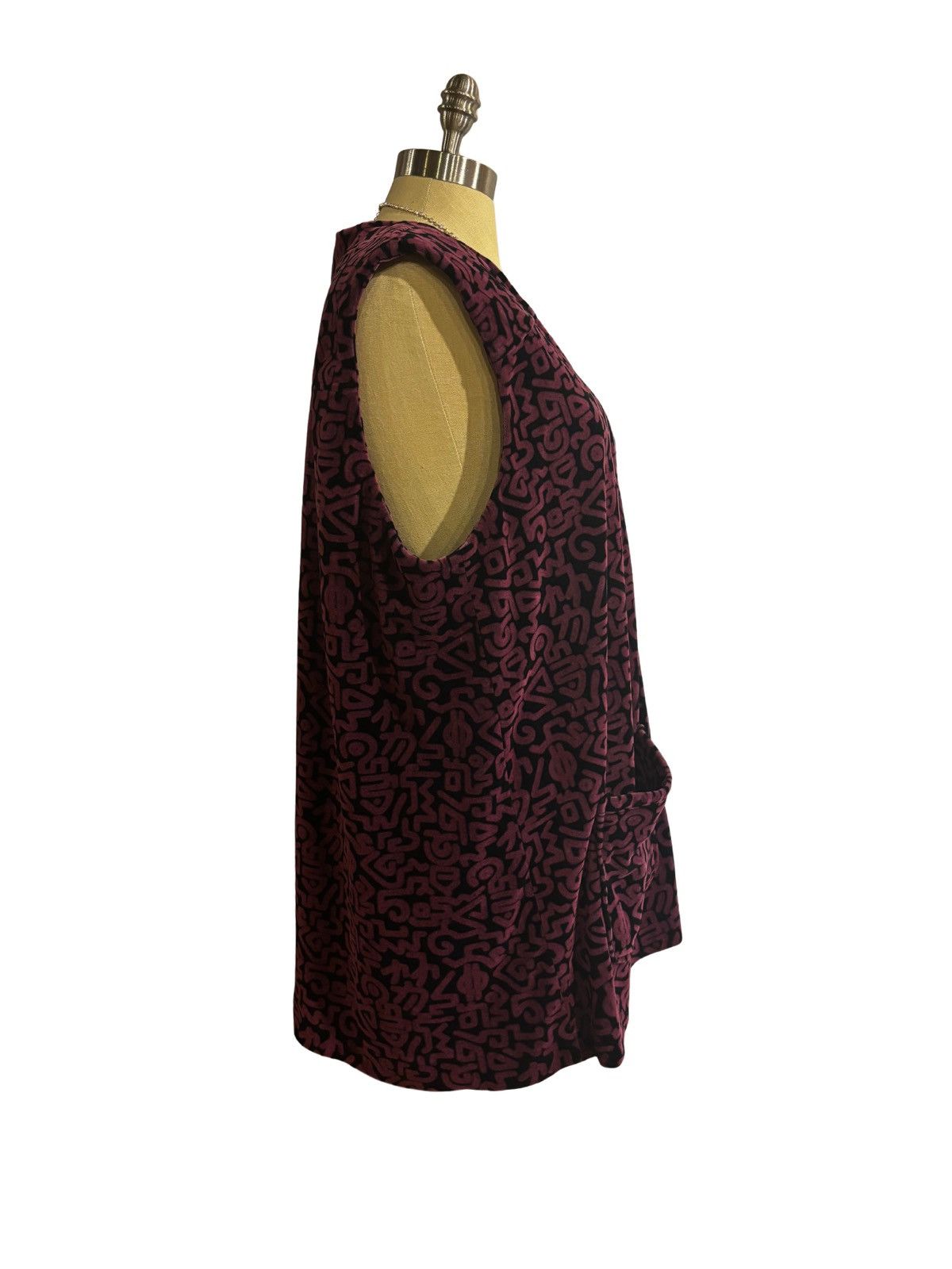 Other Women’s purple winter Vest.wt6749 Size XXL / US 16-18 / IT 52-54 - 5 Thumbnail