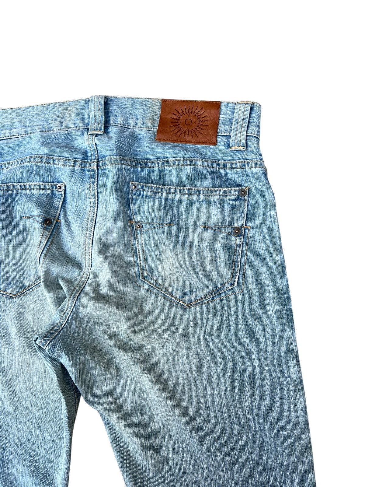 5351 POUR LES HOMMES Epoca Uomo Japan Distressed Dirty Mud Denim Bootcut Jeans Size US 32 / EU 48 - 7 Thumbnail