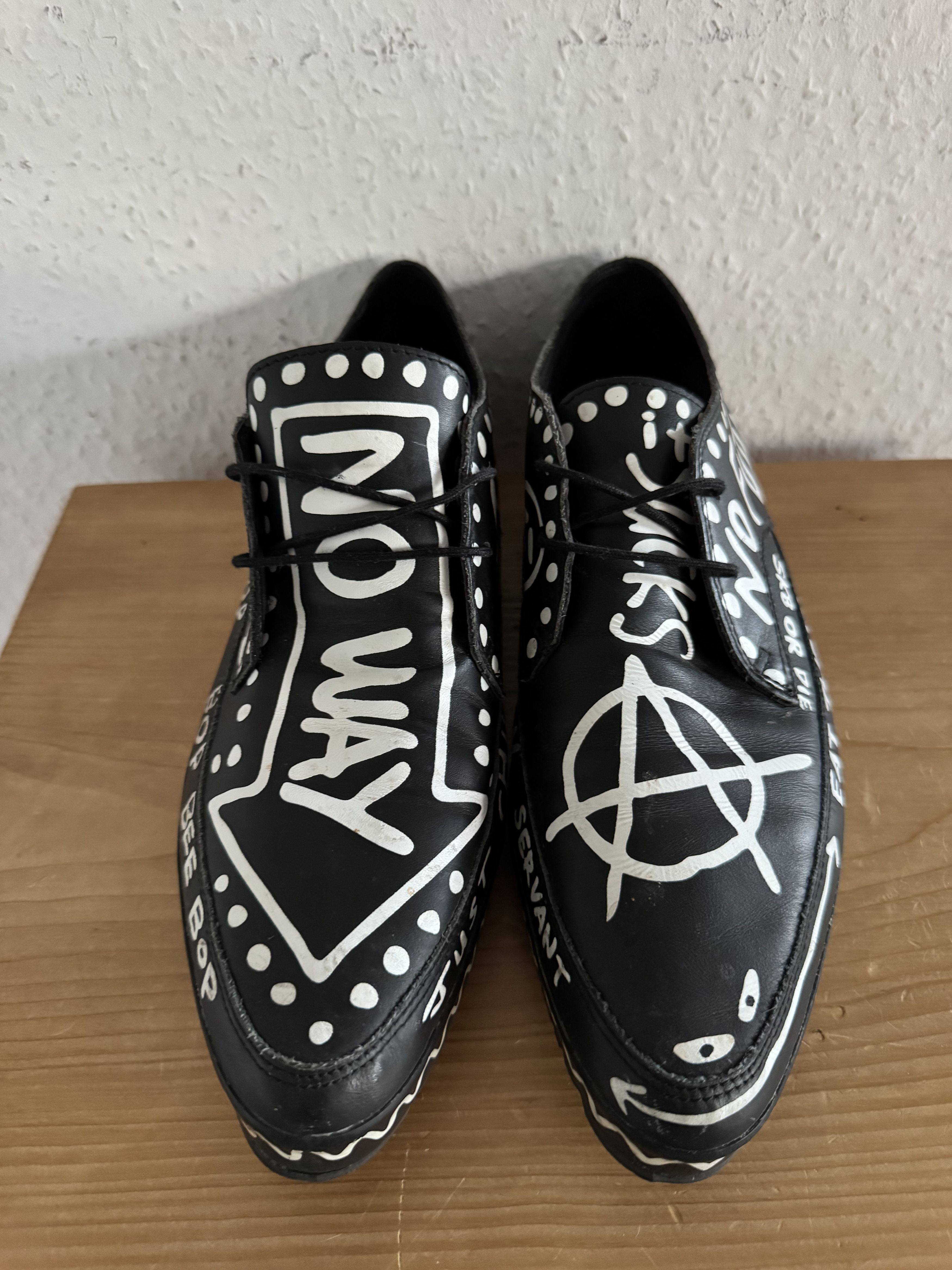 Adidas × Jeremy Scott FW12 JS Slim Graffiti Sneakers Size US 9.5 / EU 42-43 - 1 Thumbnail