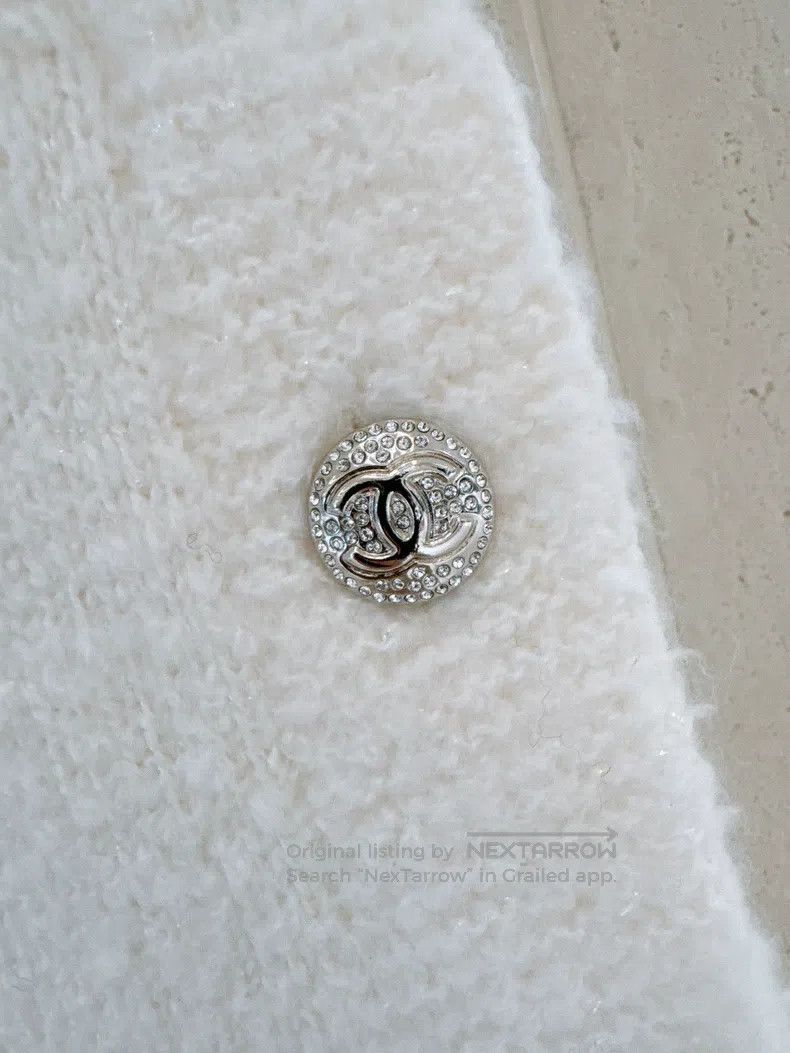 Chanel Chanel 23N Ski Series Beige Diamond Buckle Cashmere Wide-l Size 24" / US 00 / IT 34 - 6 Thumbnail