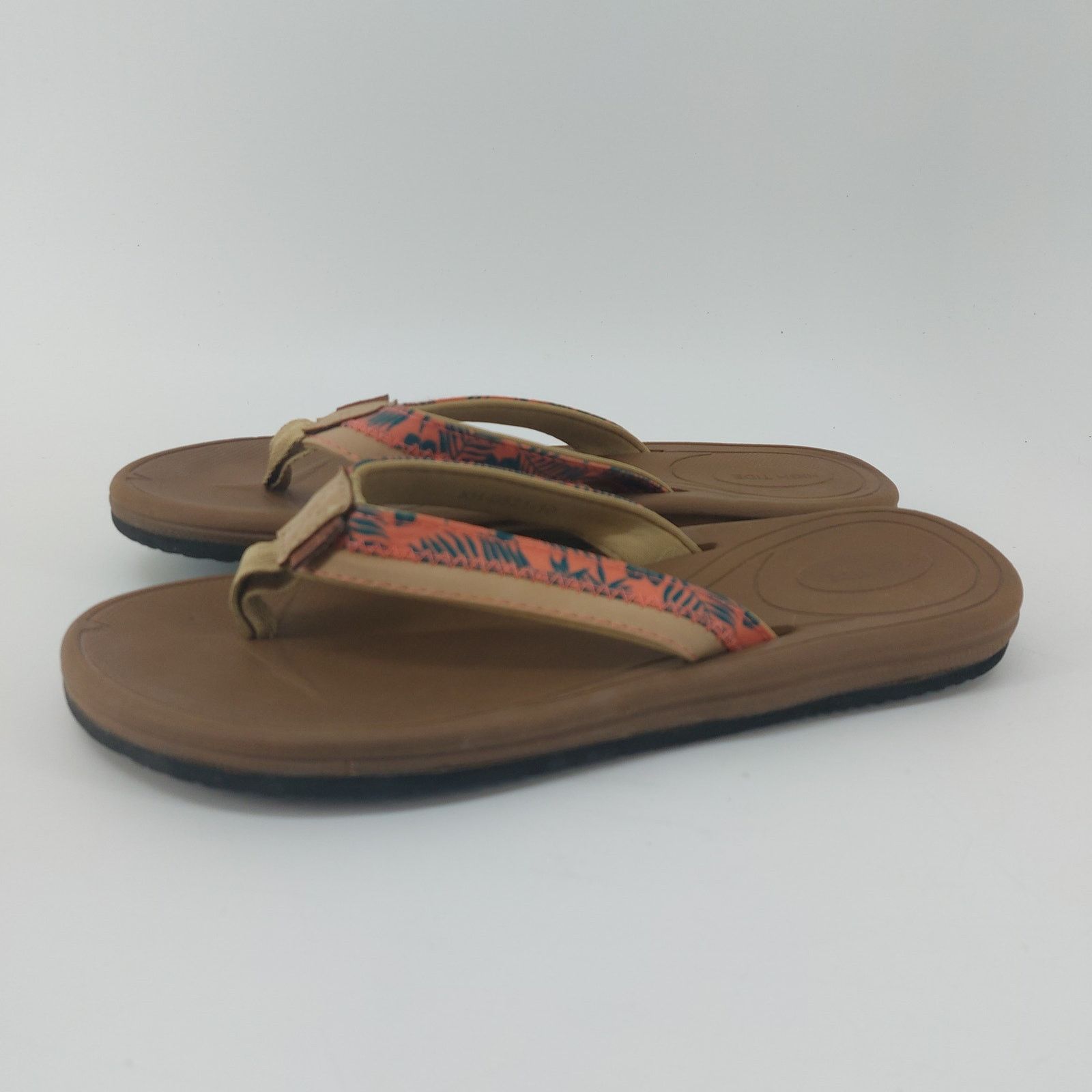 Other Hi Tide Flip Flop Sandals XH-0521-10 Coral Green Size 10 Size US 10 / IT 40 - 8 Thumbnail