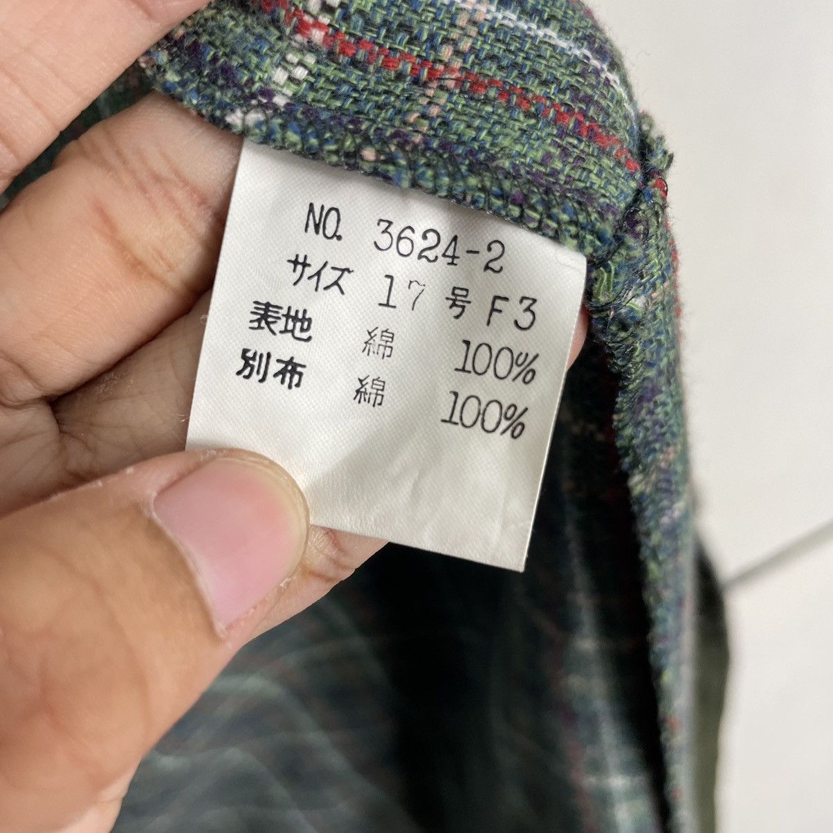 Japanese Brand × Vintage 💥ST FOUR CLUB TARTAN LONG JACKET Size US L / EU 52-54 / 3 - 19 Thumbnail