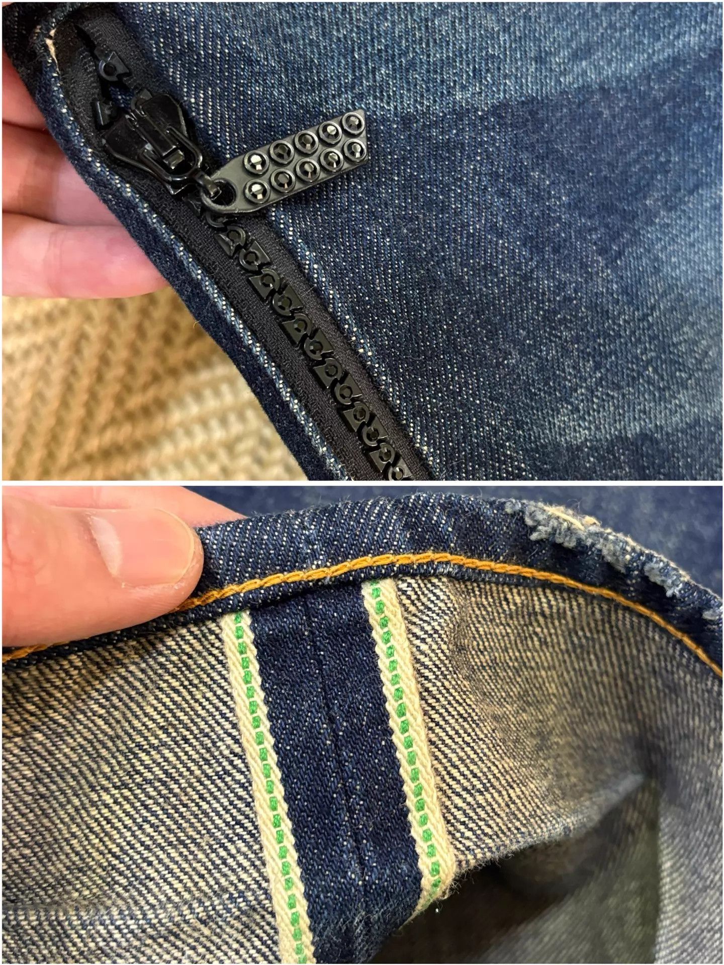 Levi's Levis Fenom Disco Black Diamond Washed 505 Jeans W32 Mint Size US 32 / EU 48 - 8 Thumbnail