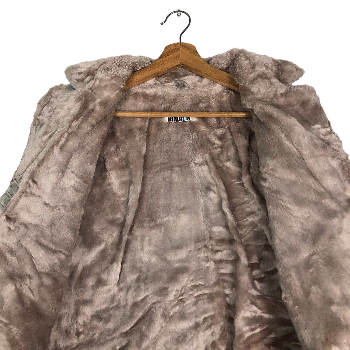Hysteric Glamour 🔥Vtg Leather Jacket Biker Cropped HG Mink Fur Lining Size US M / EU 48-50 / 2 - 12 Thumbnail