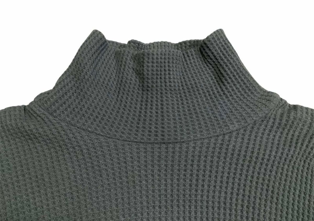 Hysteric Glamour × Japanese Brand × Lad Musician 🔥Y2K Archived Lad Musician Waffle Knit Oversized Sweatshirt Size US L / EU 52-54 / 3 - 4 Thumbnail