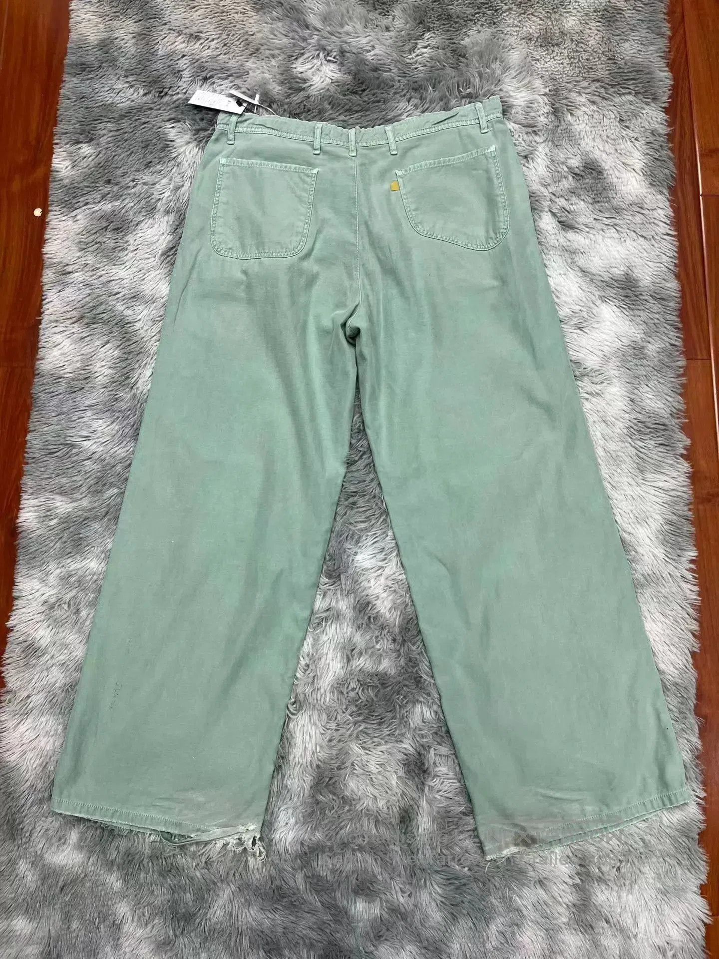 ERL Green Casual Pants Size 36. Size US 36 / EU 52 - 2 Thumbnail