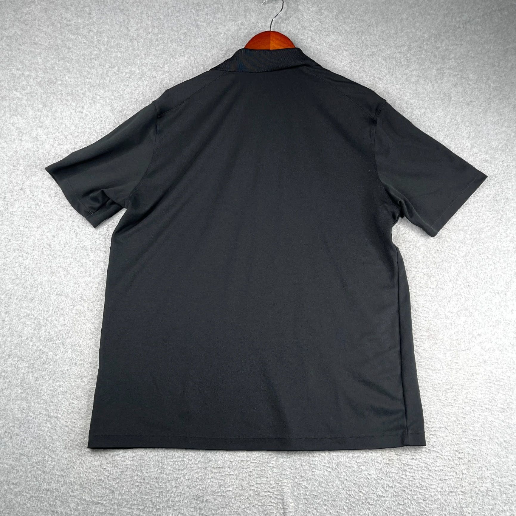 Nike Nike Polo Shirt Mens L Black Short Sleeve Lightweight Casual Workwear Polo with Swoosh Size US L / EU 52-54 / 3 - 6 Thumbnail