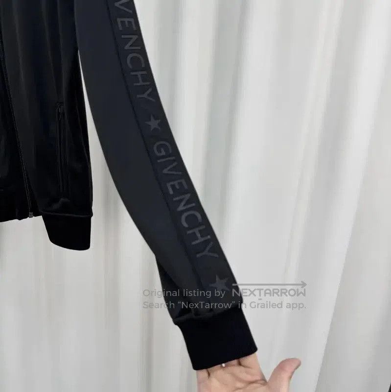 Givenchy Givenchy Black Cotton Blend Logo Jacket . Size S / US 4 / IT 40 - 4 Thumbnail