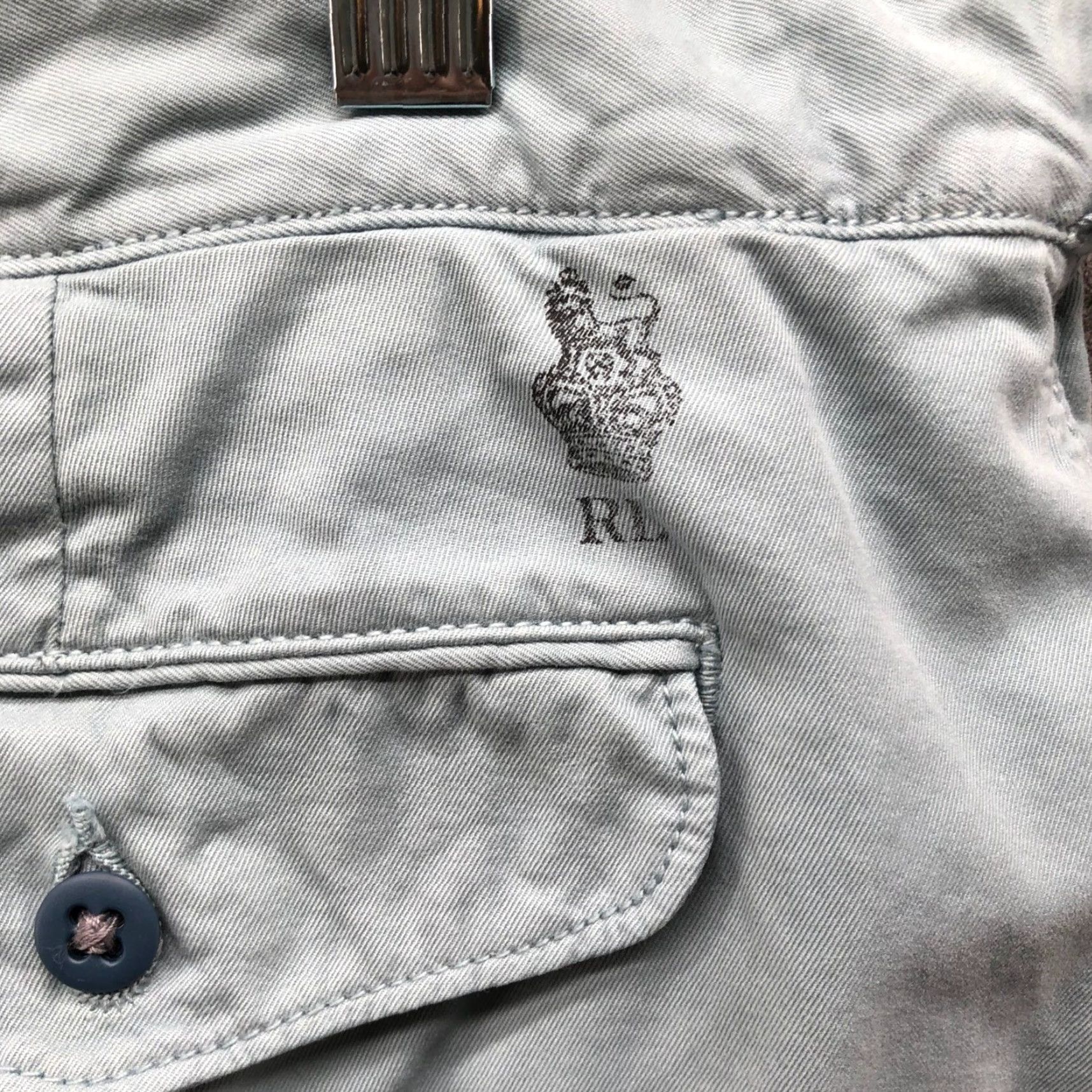 Polo Ralph Lauren Polo Ralph Lauren Chino Shorts Mens 38 Light Blue Madison GI Fit 8'' Inseam Size US M / EU 48-50 / 2 - 7 Thumbnail