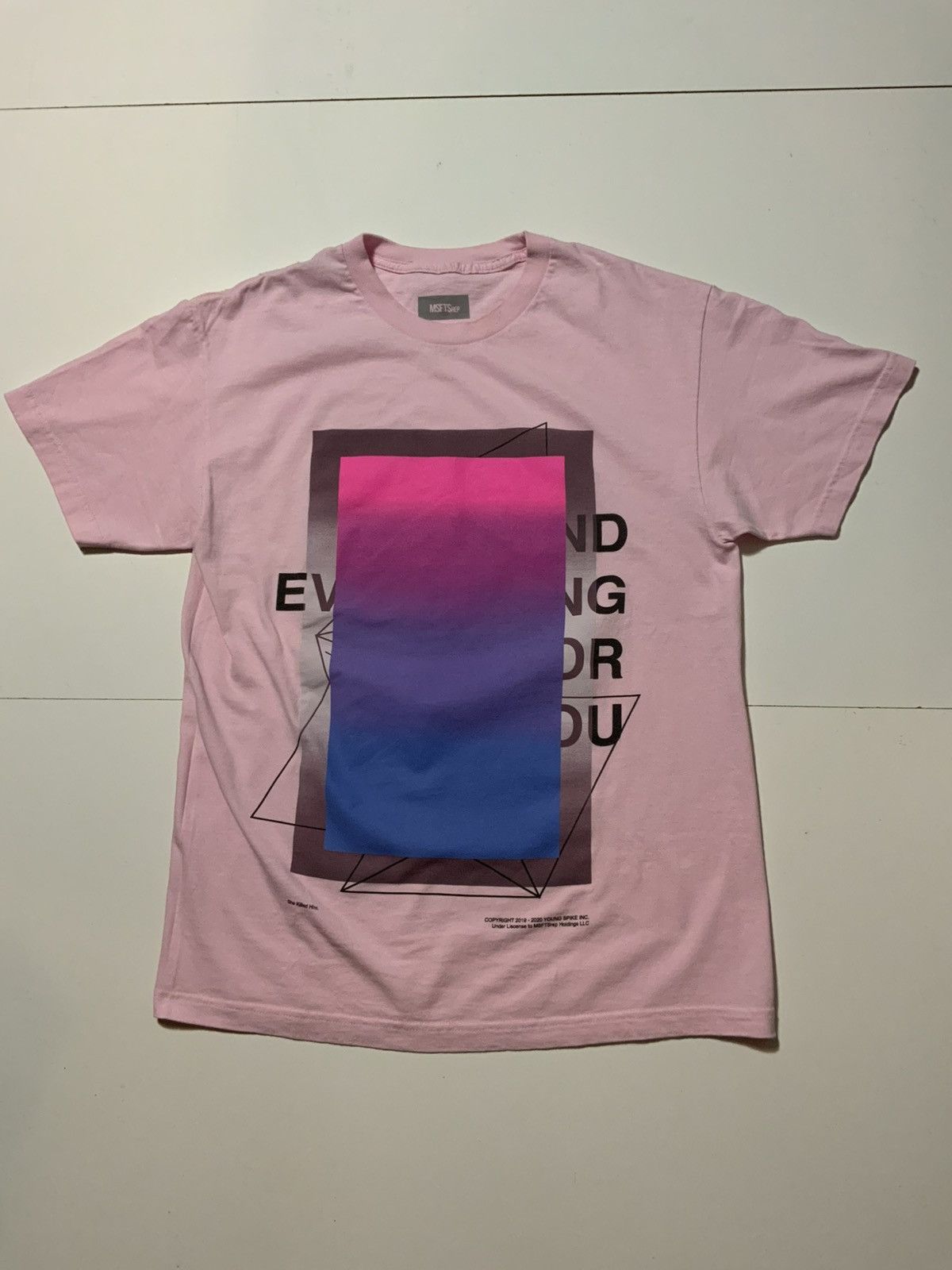 Jaden Smith × Msftsrep MSFTSrep SYRE Jaden Smith Young Spike Merch S/S Crew T-Shirt Size US L / EU 52-54 / 3 - 1 Thumbnail