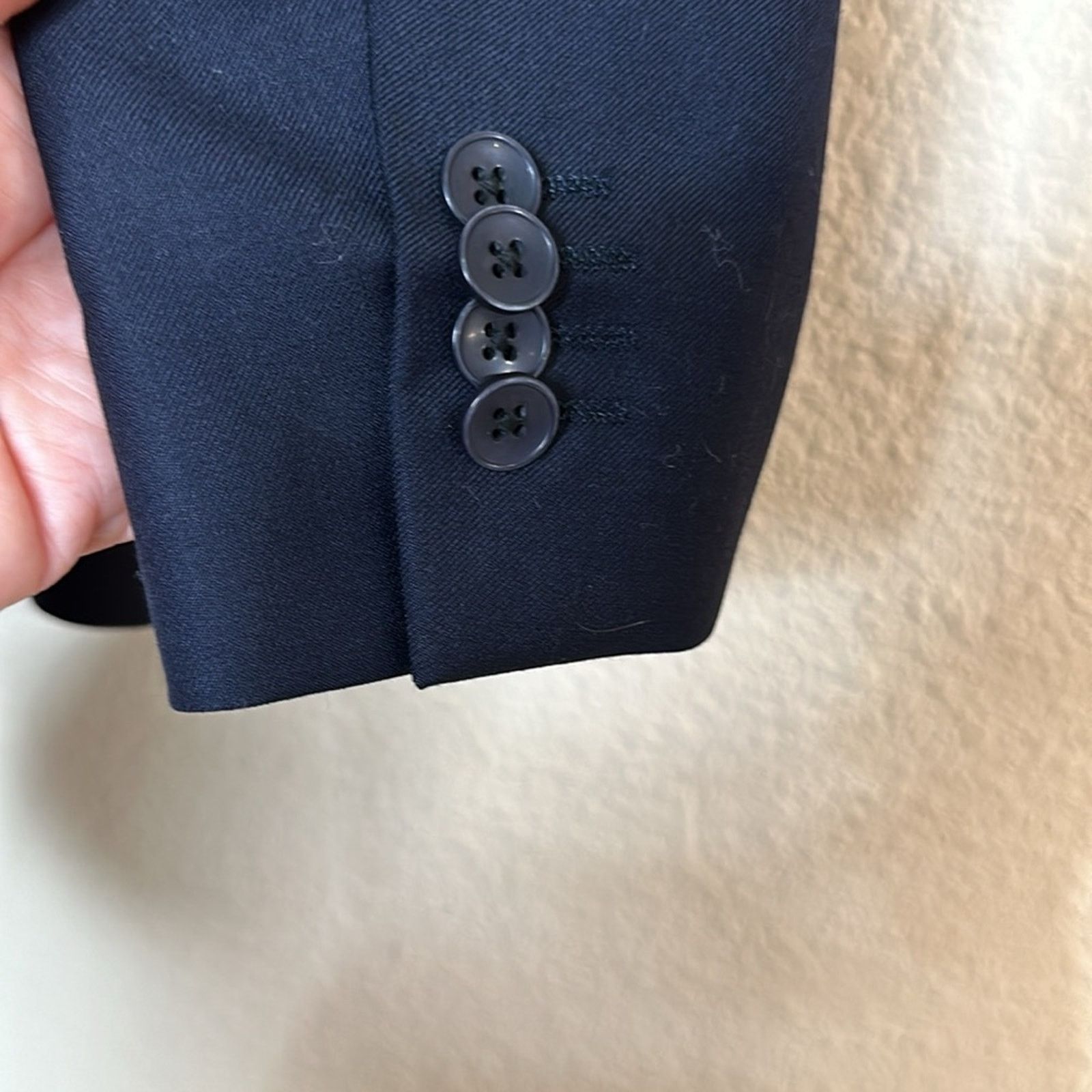 Theory NEW Theory Xylo Regular Fit 100% Wool Sport Coat Blue 36R Size 36R - 8 Thumbnail