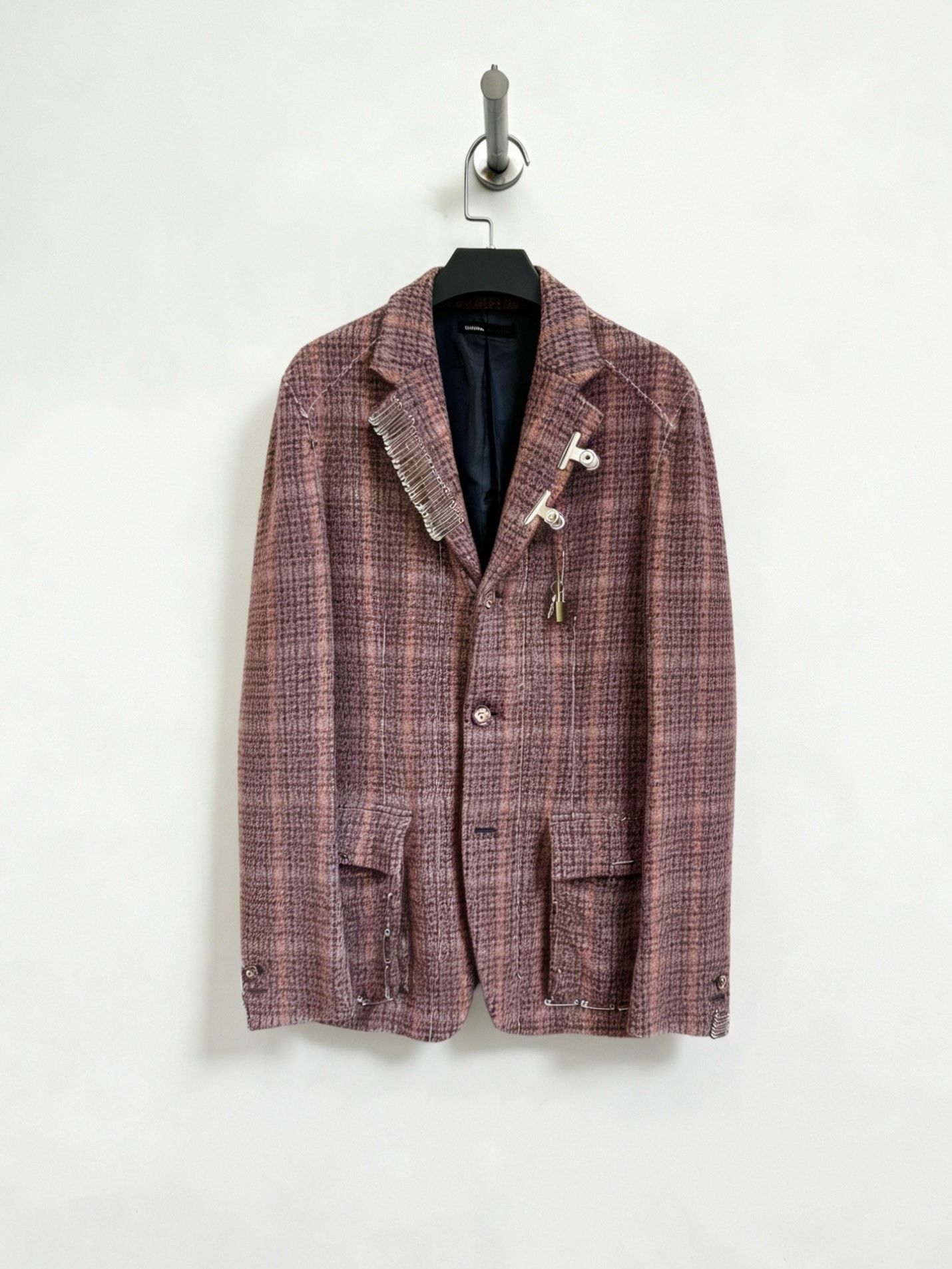 Maison MIHARA YASUHIRO Mihara Yasuhiro Lock Buckle Suit Jacket Size US M / EU 48-50 / 2 - 1 Thumbnail