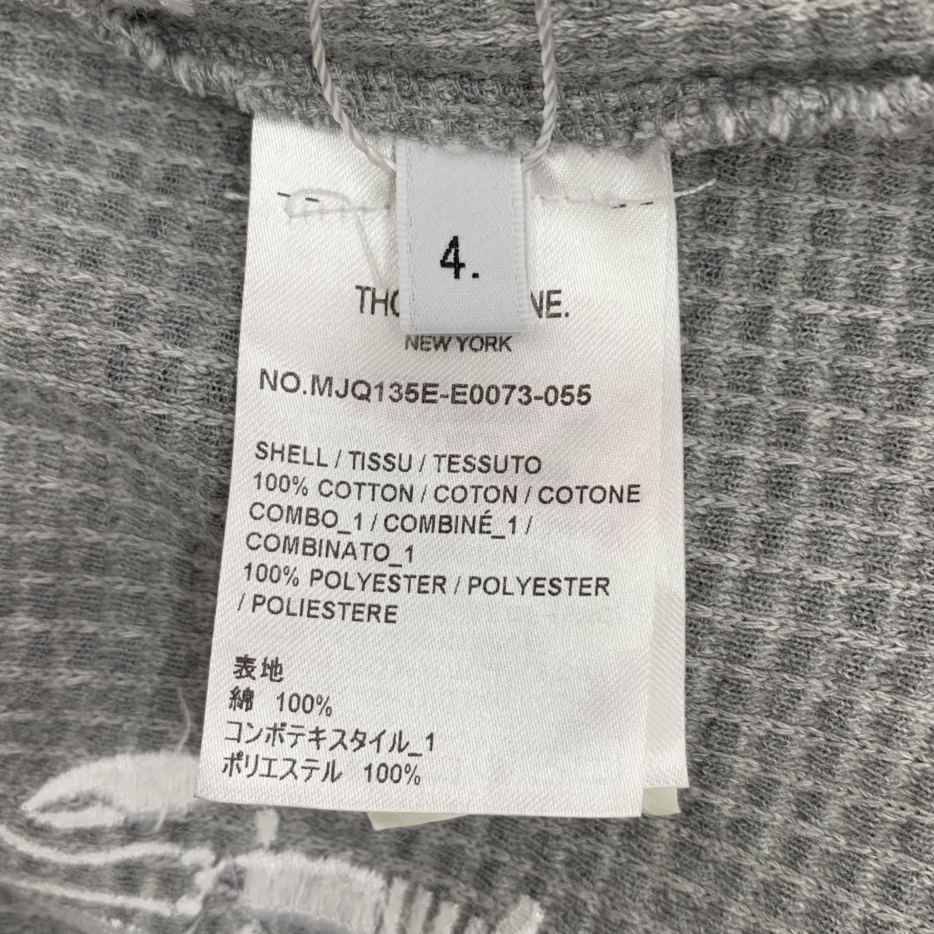 Thom Browne Thom Browne Lobster Shorts Gray (4) Size US 40 / EU 56 - 7 Thumbnail