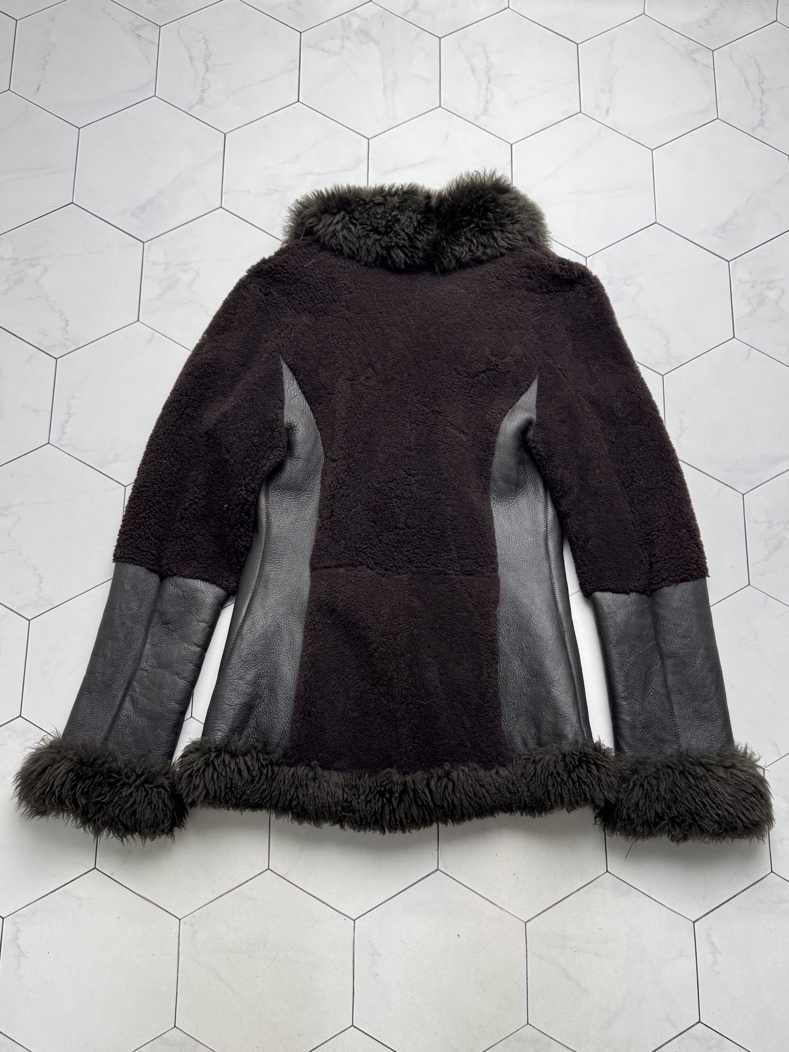 Japanese Brand Vintage Real Sheepskin Jacket (B550)E2D15 Size XS / US 0-2 / IT 36-38 - 7 Thumbnail