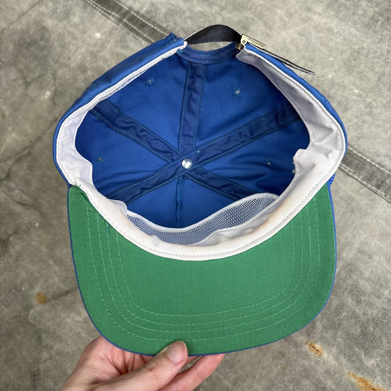 Vintage Vintage 90s The Broadwater Beach Seahorse Rope Trucker Hat Size ONE SIZE - 5 Thumbnail