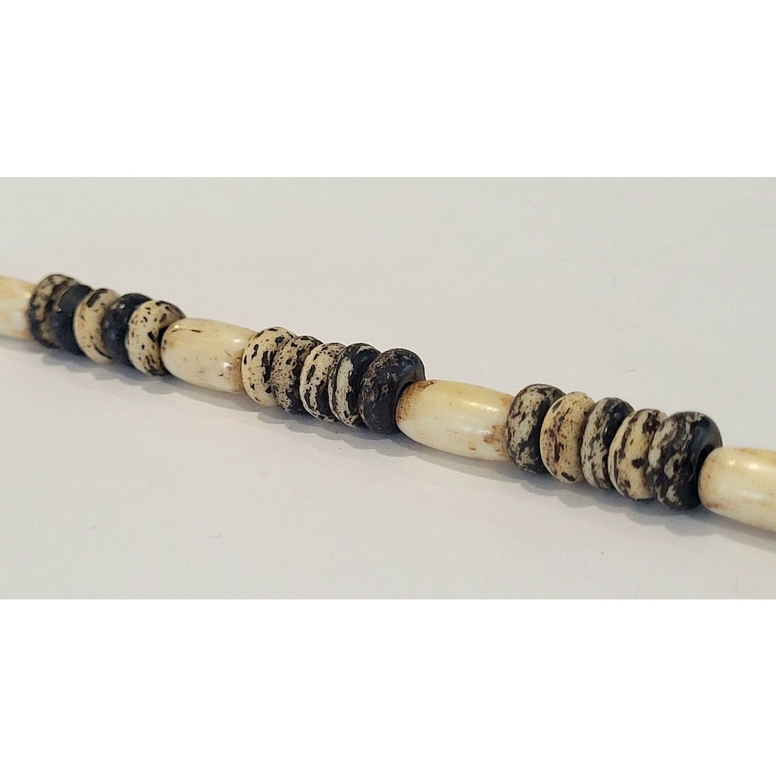 & Other Stories Natural Jasper Agate & Bone Jewelry Set Boho Chic Statement Size ONE SIZE - 8 Thumbnail