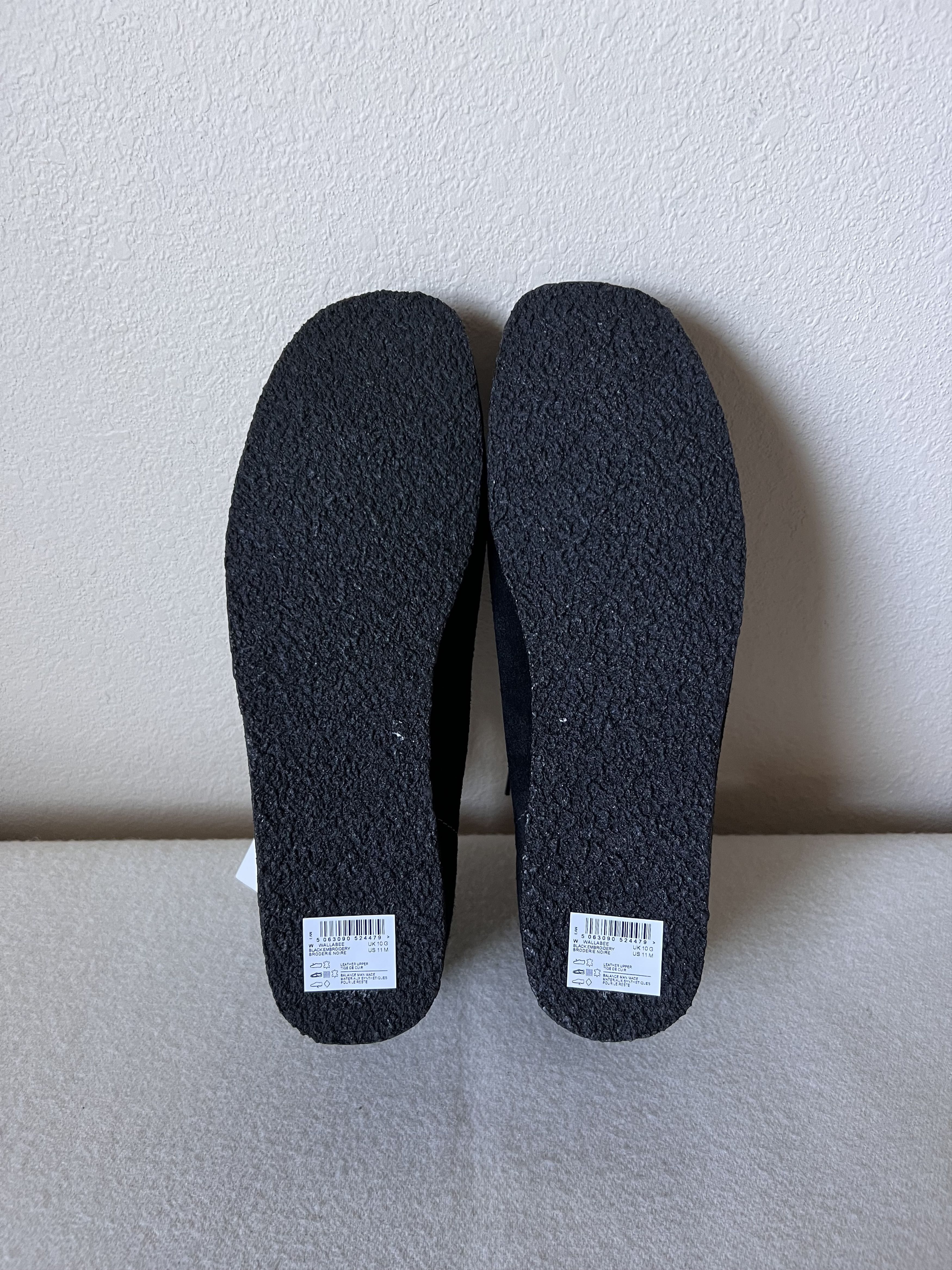 Clarks × Stussy Stussy Clarks Wallabee Shoes in Black Suede Size US 6 / EU 39 - 6 Thumbnail