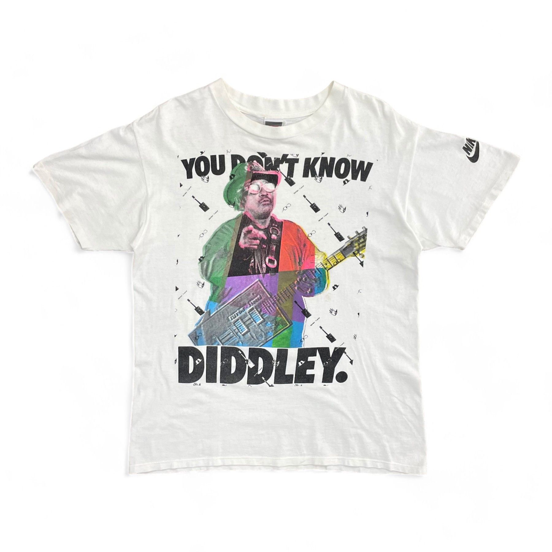 Nike 90's NIKE Bo Diddley Tee Size US M / EU 48-50 / 2 - 1 Thumbnail