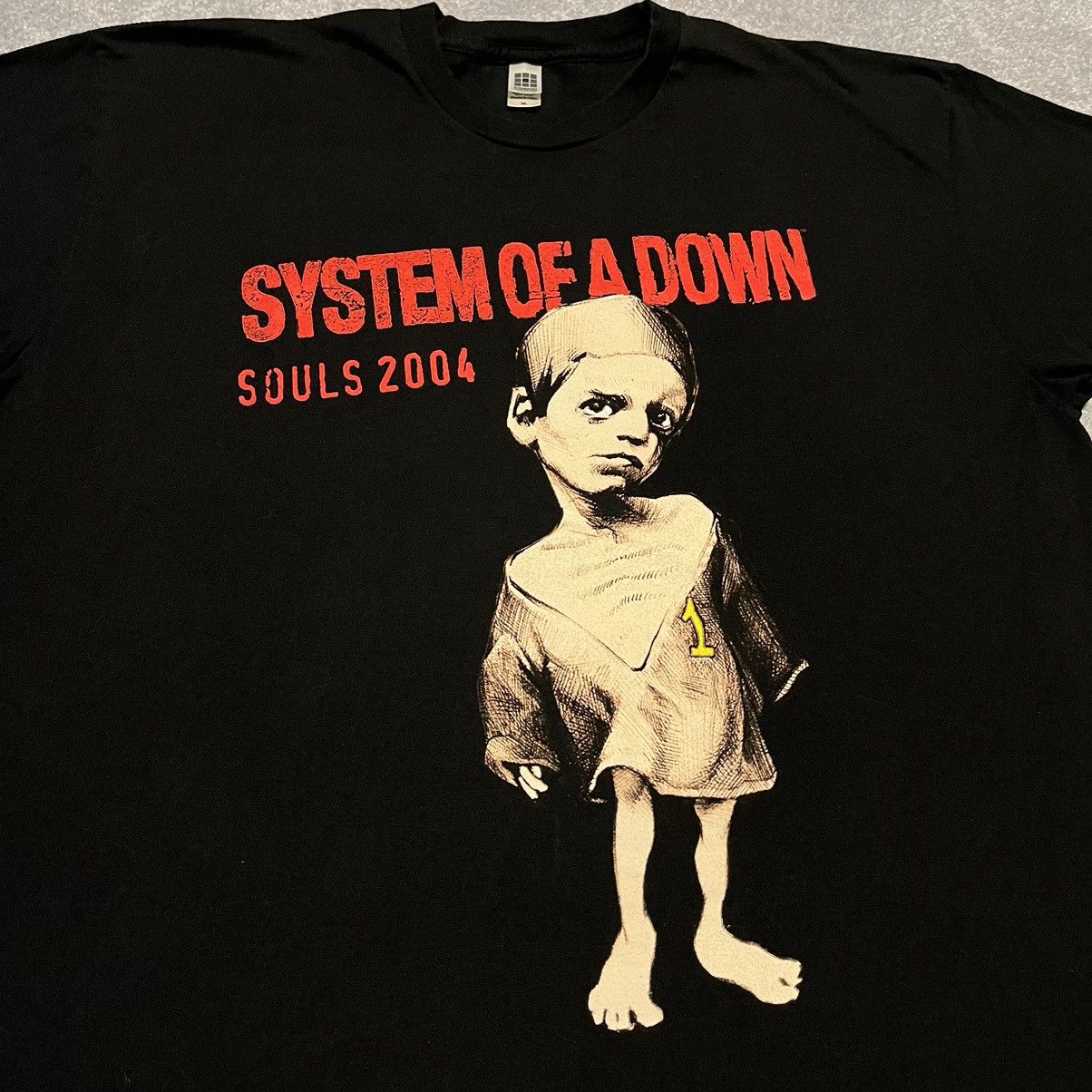 Band Tees Rare Vintage 2004 System of a Down Souls Genocide Band Tee Size US XL / EU 56 / 4 - 3 Thumbnail