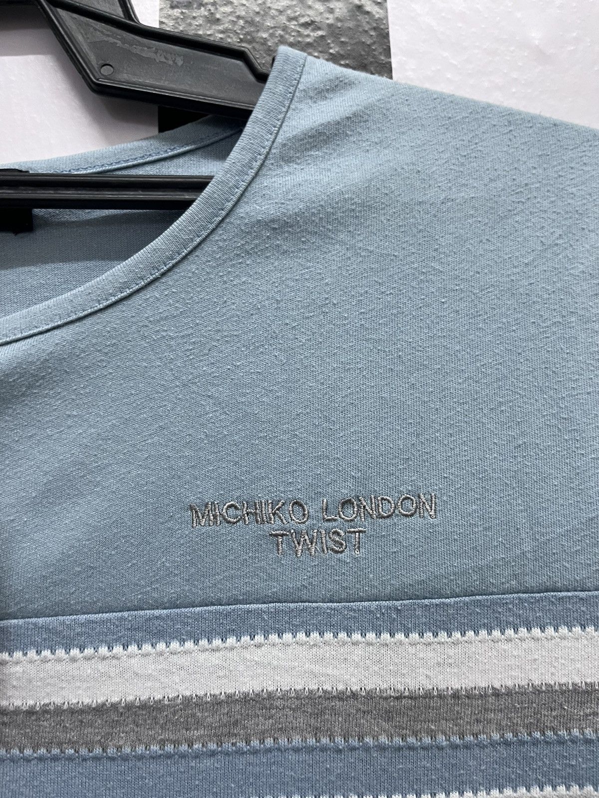Vintage Michiko London Twist Tee Size US L / EU 52-54 / 3 - 3 Thumbnail