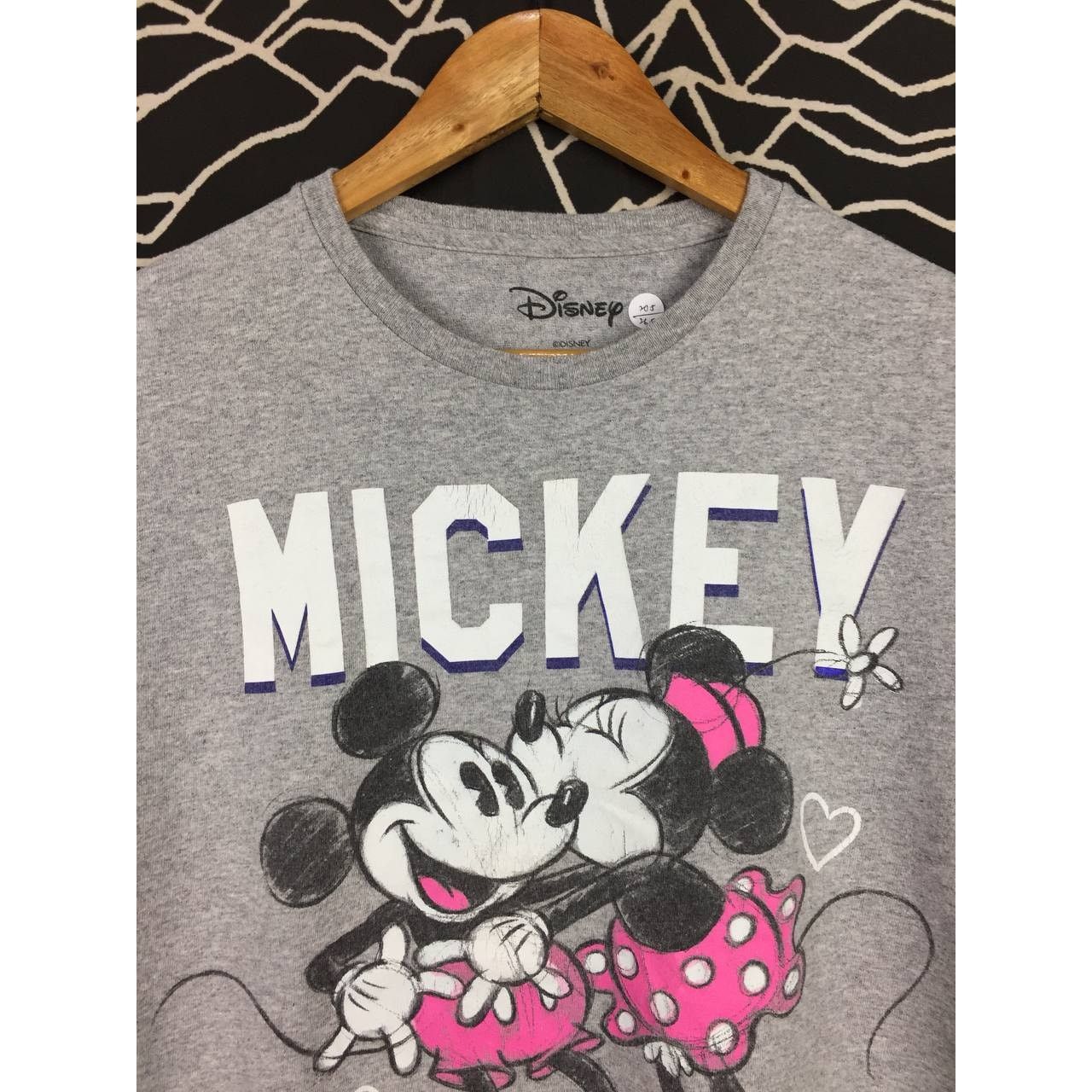 Disney × Mickey Mouse Mickey And Minnie Mouse Disney Cartoon Tee Size US M / EU 48-50 / 2 - 3 Thumbnail