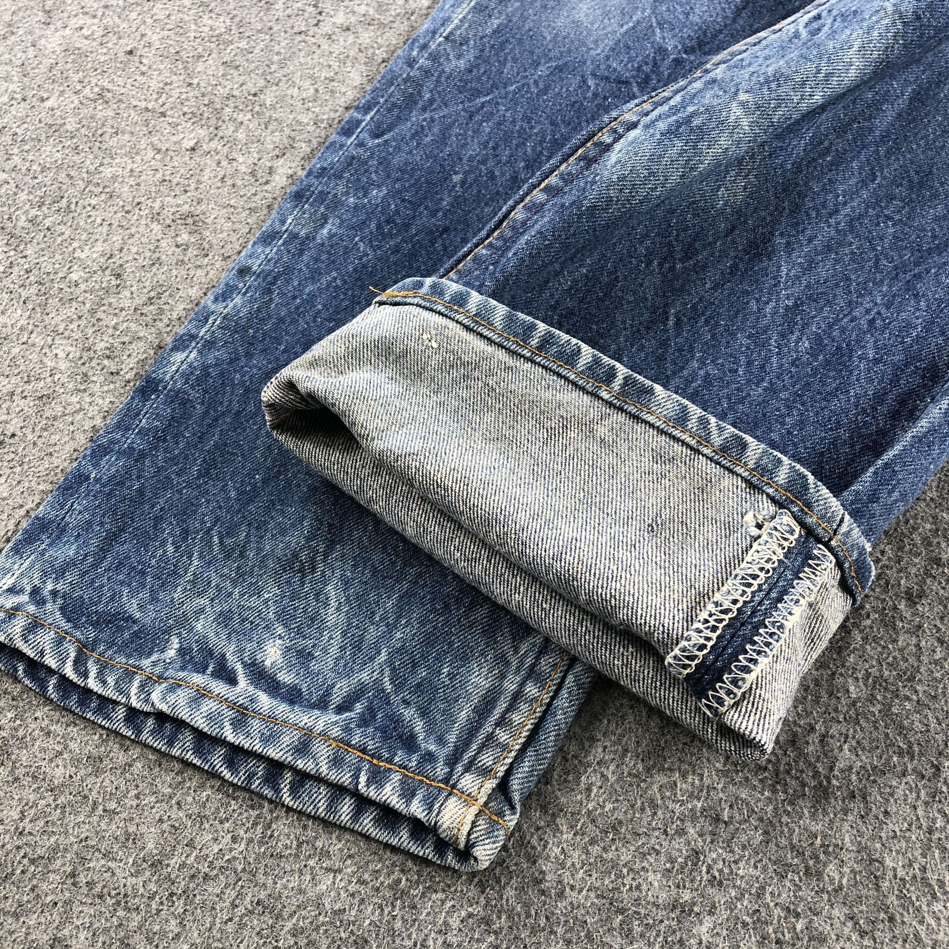 Levi's Vintage 80s Blue Wash Levis 501 Jeans-J1742 Size US 28 / EU 44 - 7 Thumbnail