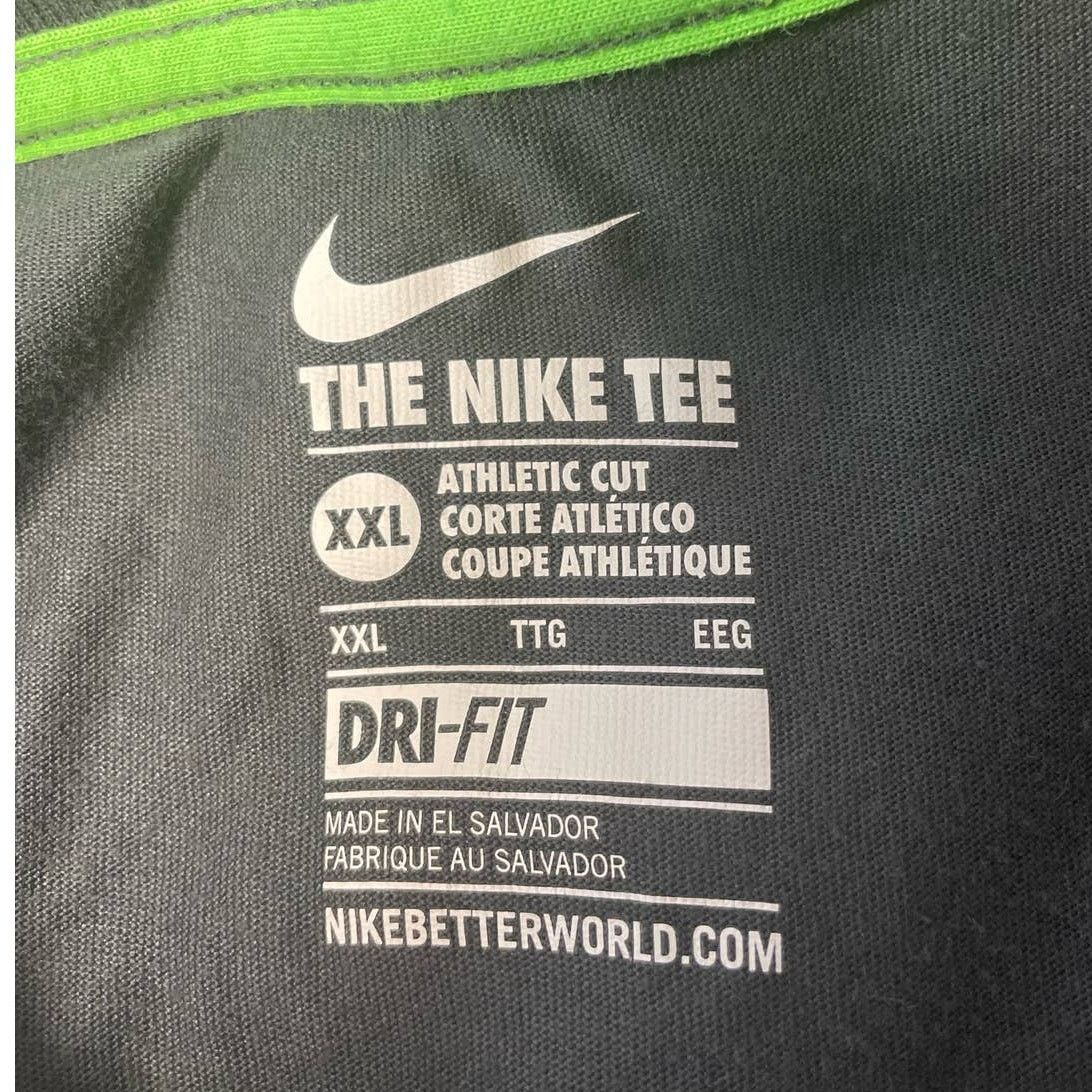 Nike The Nike Beast Mens XXL Athletic Fit Dri-Fit Long Sleeve Tee Size US XXL / EU 58 / 5 - 5 Thumbnail