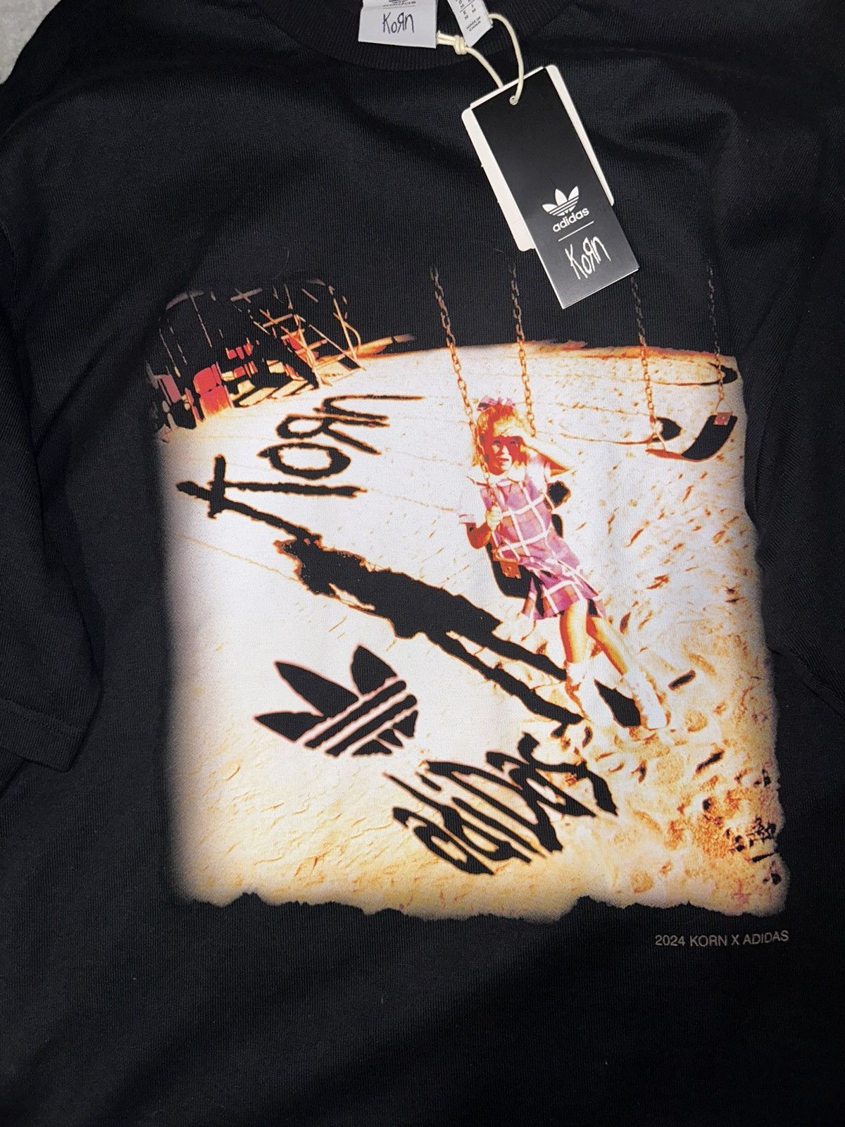 Adidas Adidas Korn Longsleeve Tee Size US M / EU 48-50 / 2 - 1 Thumbnail