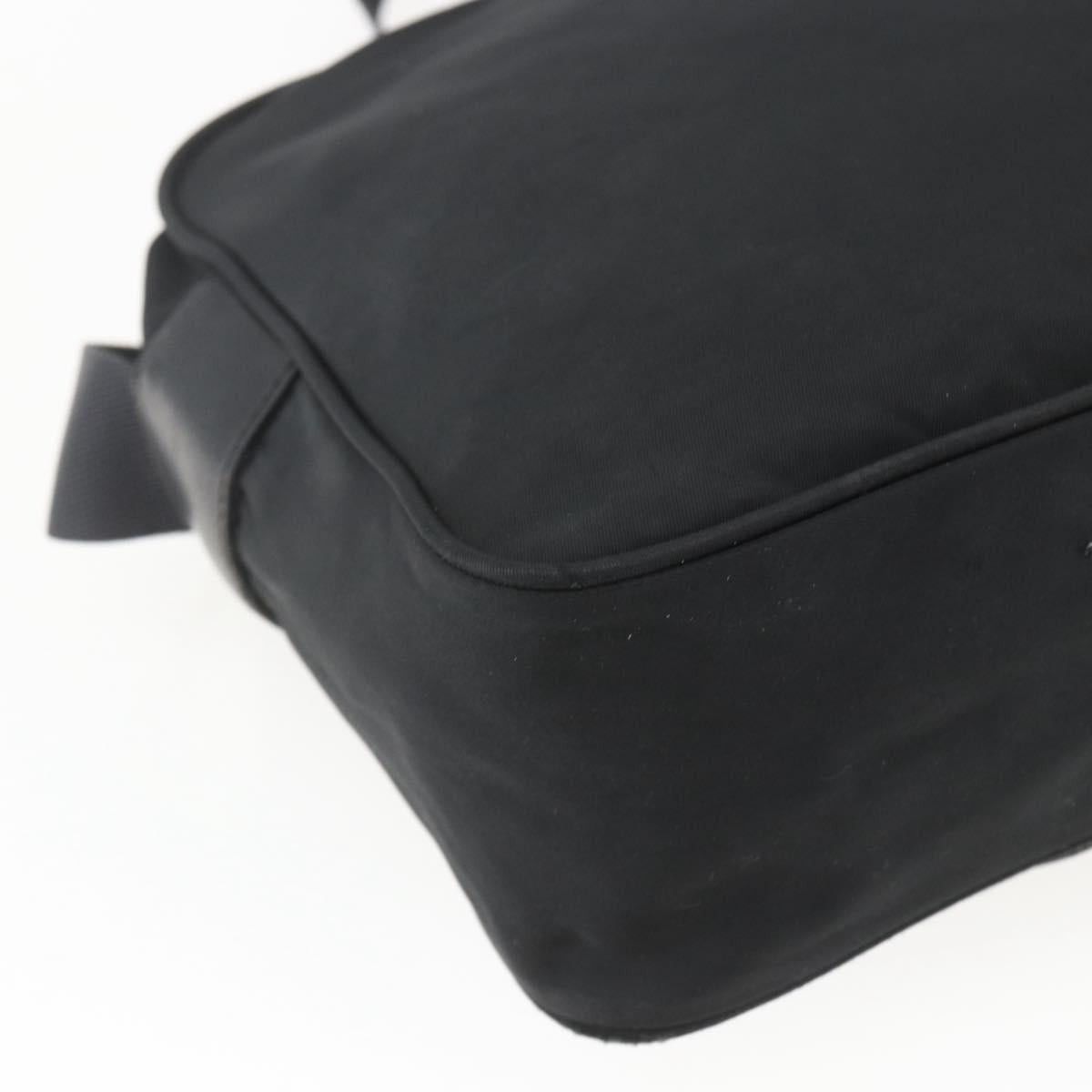 Prada PRADA Shoulder Bag Nylon Black Silver Auth 165034 - Jerrillo Size ONE SIZE - 13 Thumbnail