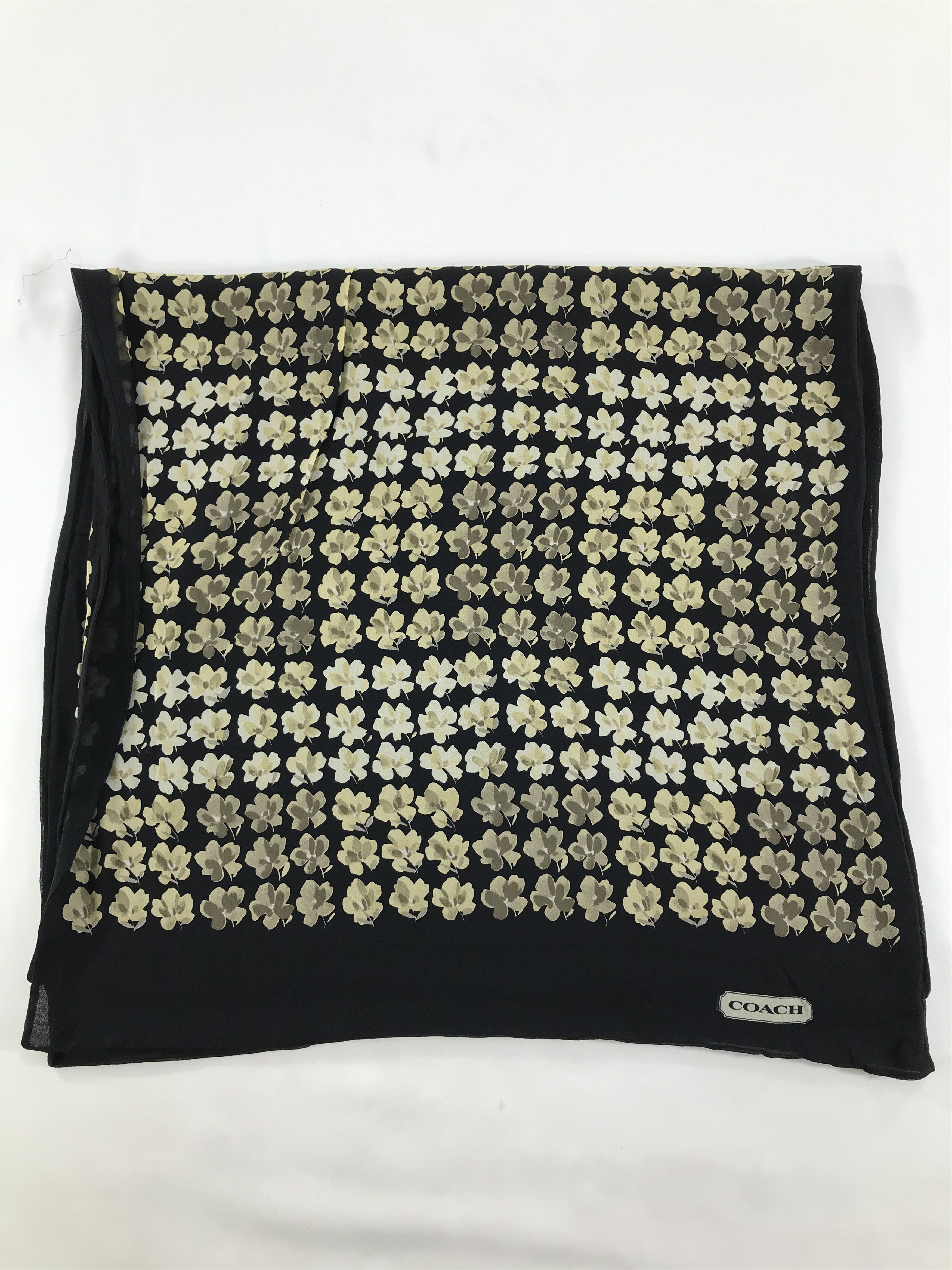 Coach Vintage Coach Silk Scarf Size ONE SIZE - 2 Thumbnail